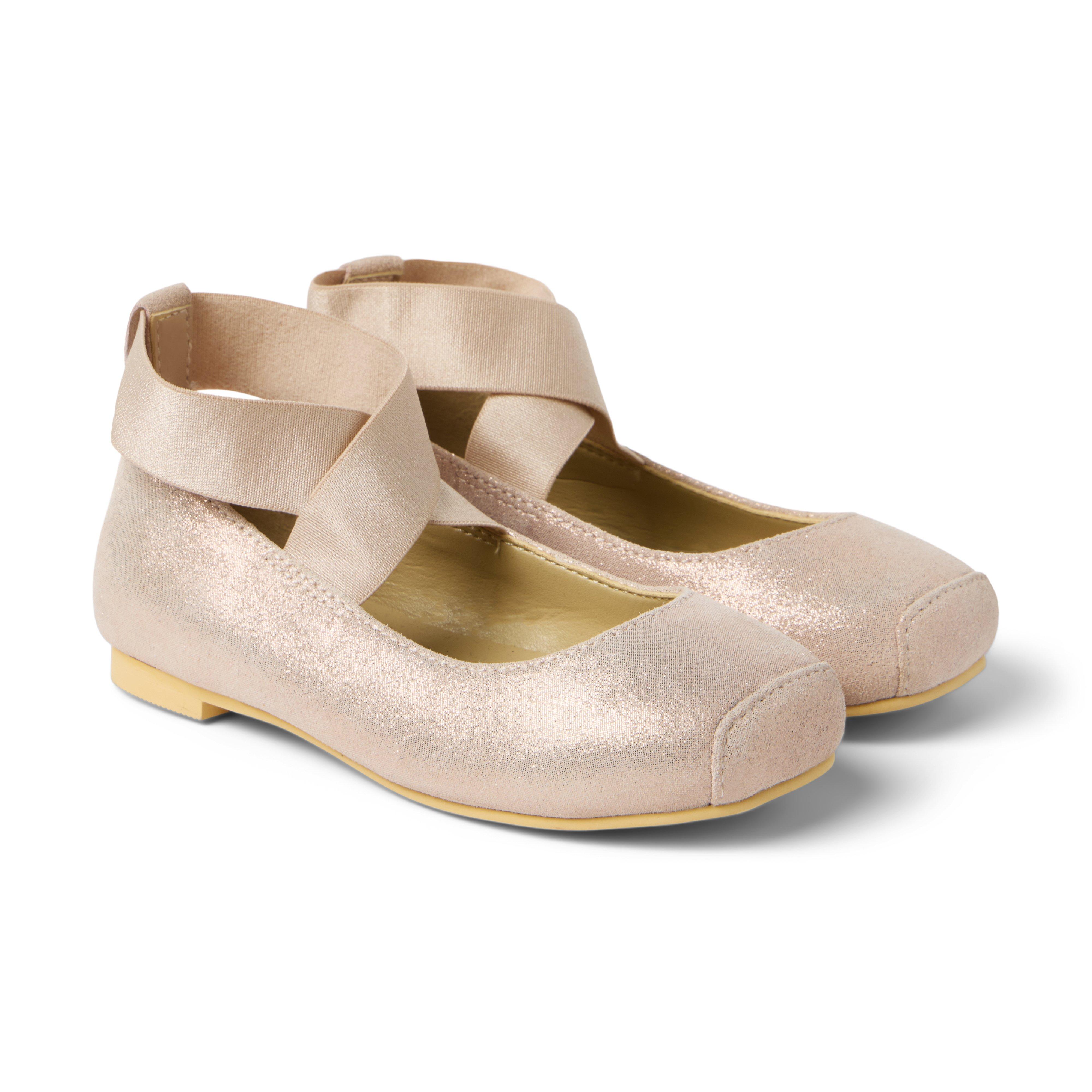 Janie and Jack Shimmer Ballet Flat