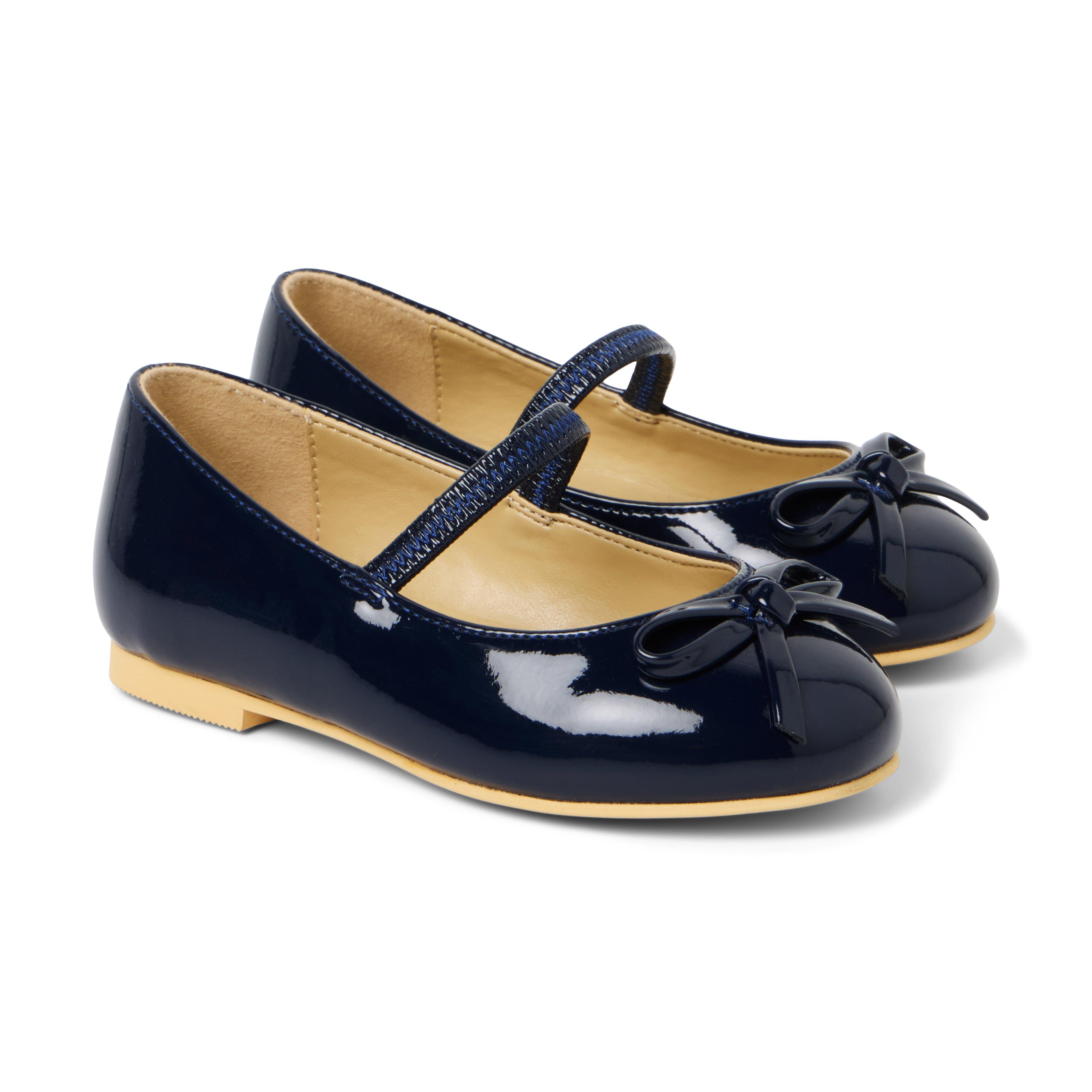 Janie and Jack Patent Bow Ballet Flat