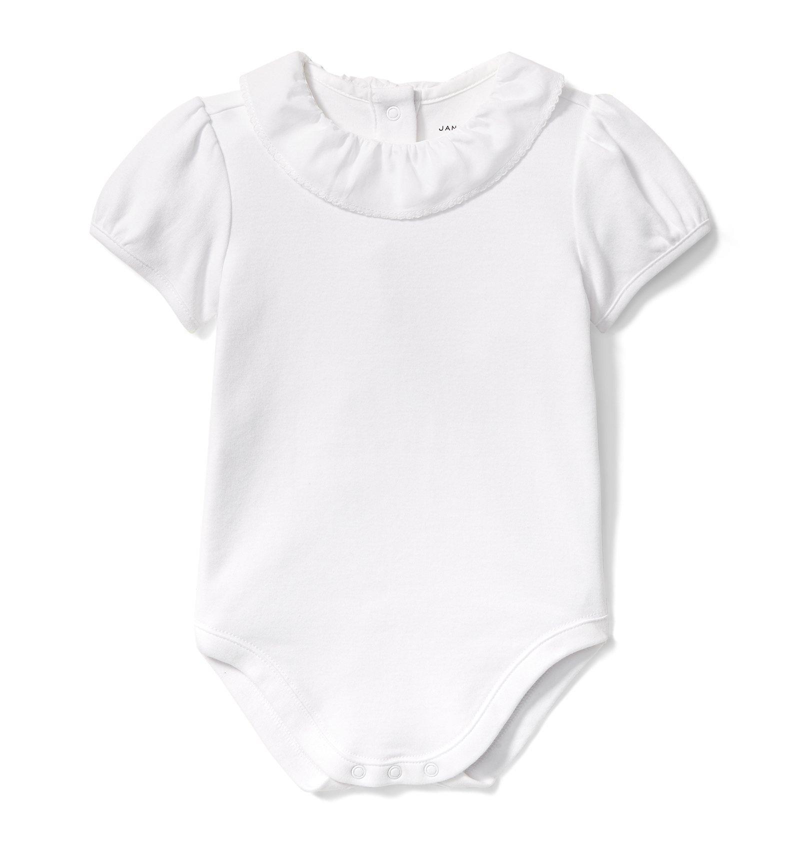 Janie and Jack Ruffle Collar Bodysuit