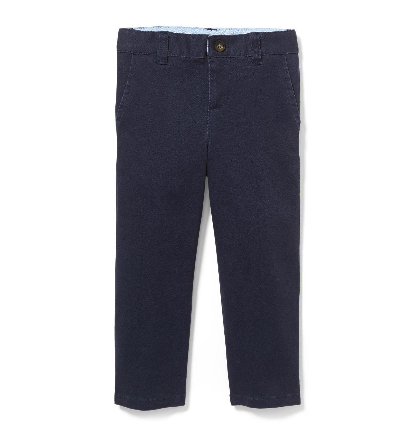 Janie and Jack Twill Stretch Pant