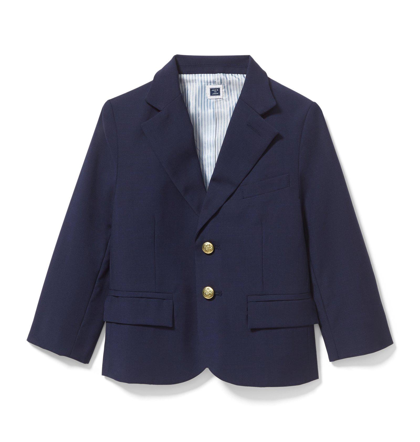 Janie and Jack Wool Suit Blazer