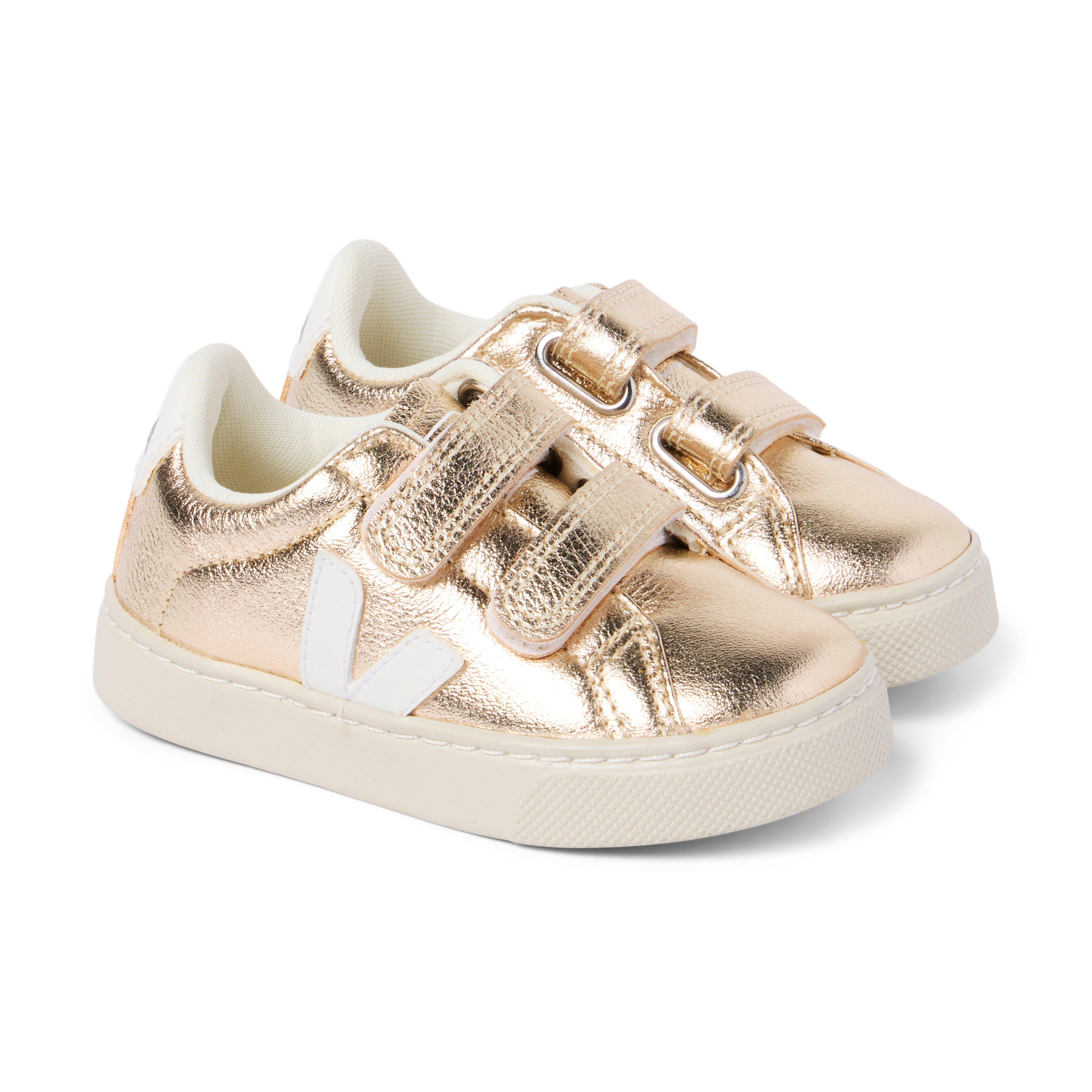 Janie and Jack Veja Toddler Metallic Esplar Sneaker