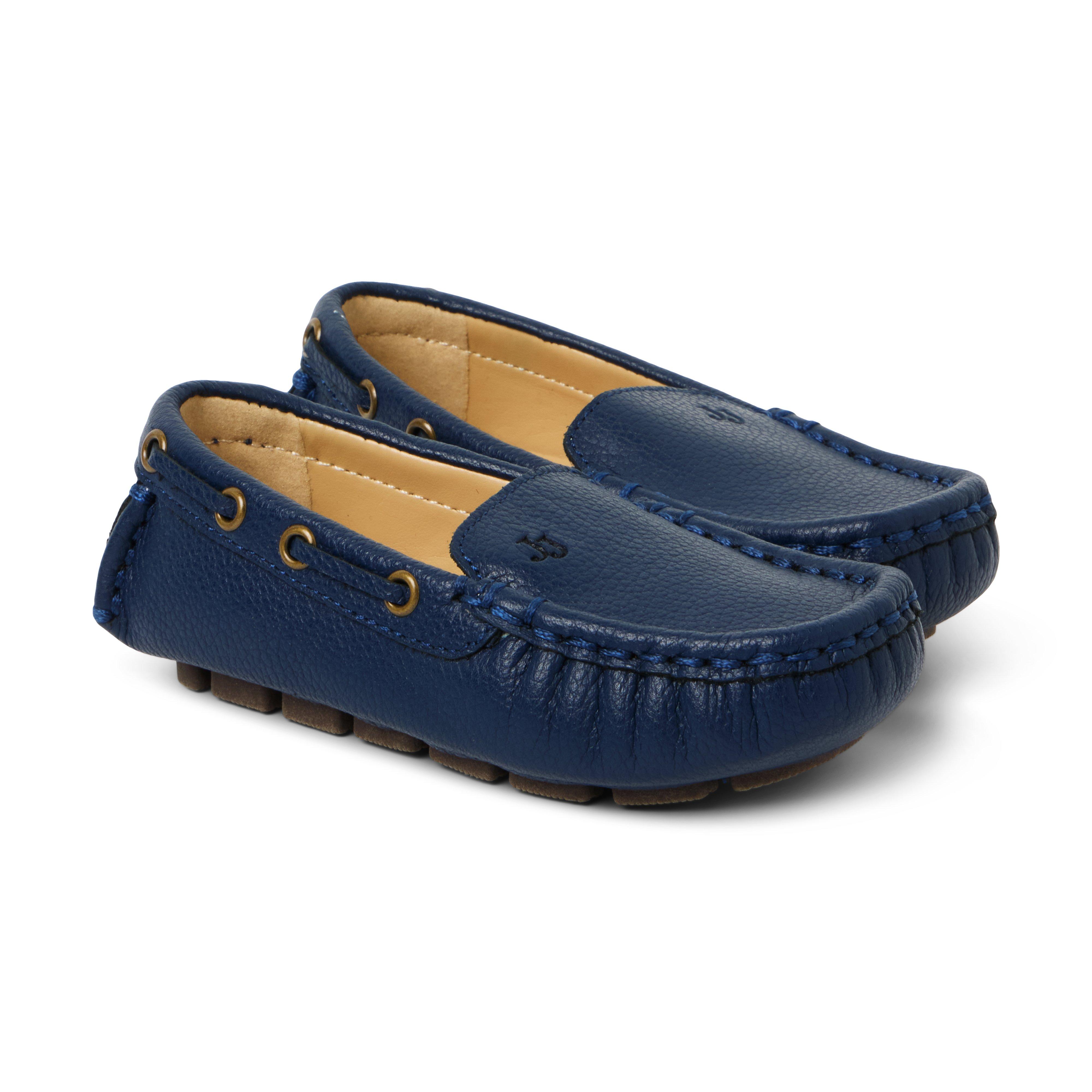 Janie and Jack Leather Driving Shoe