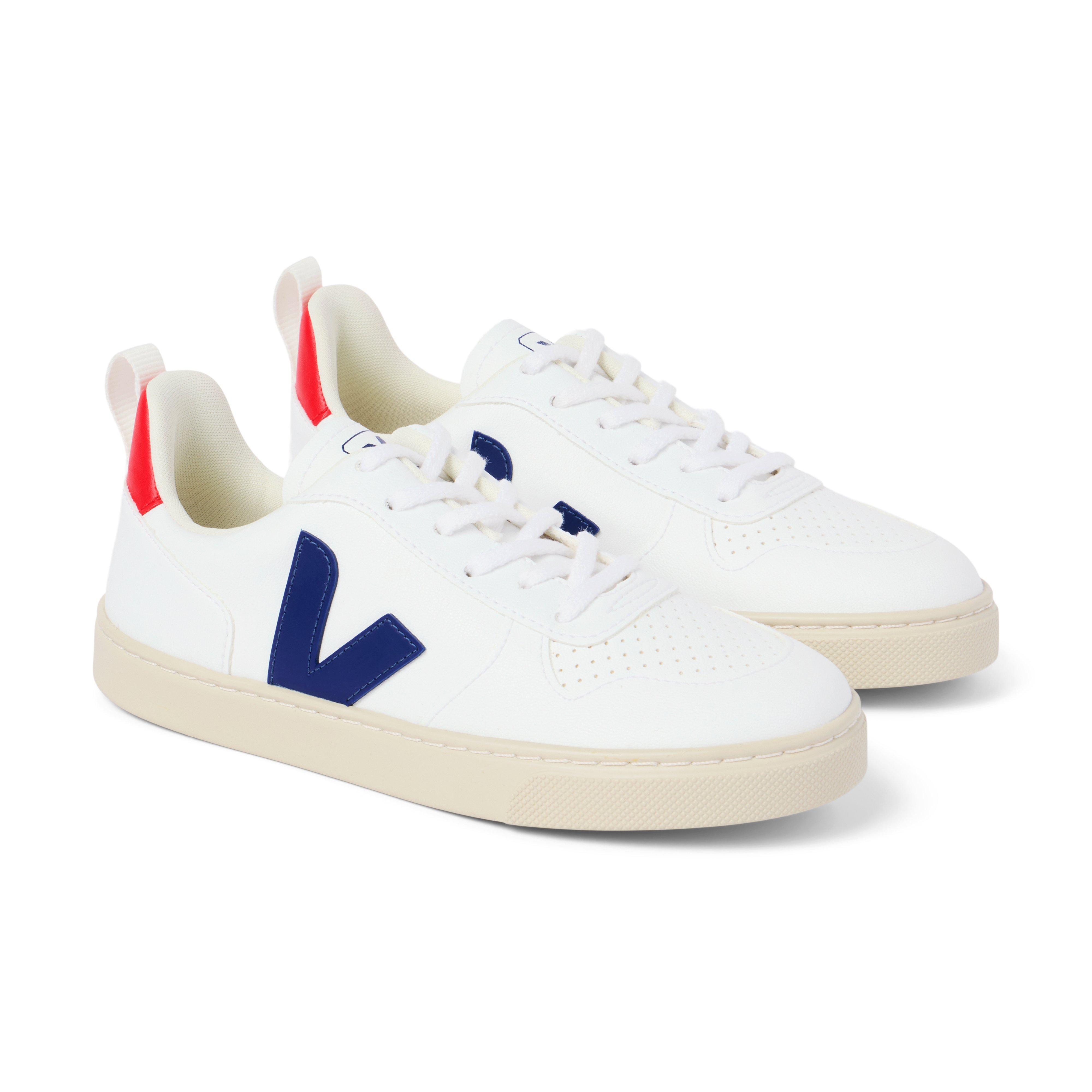 Janie and Jack Veja Kid Lace Up V-10 Sneaker