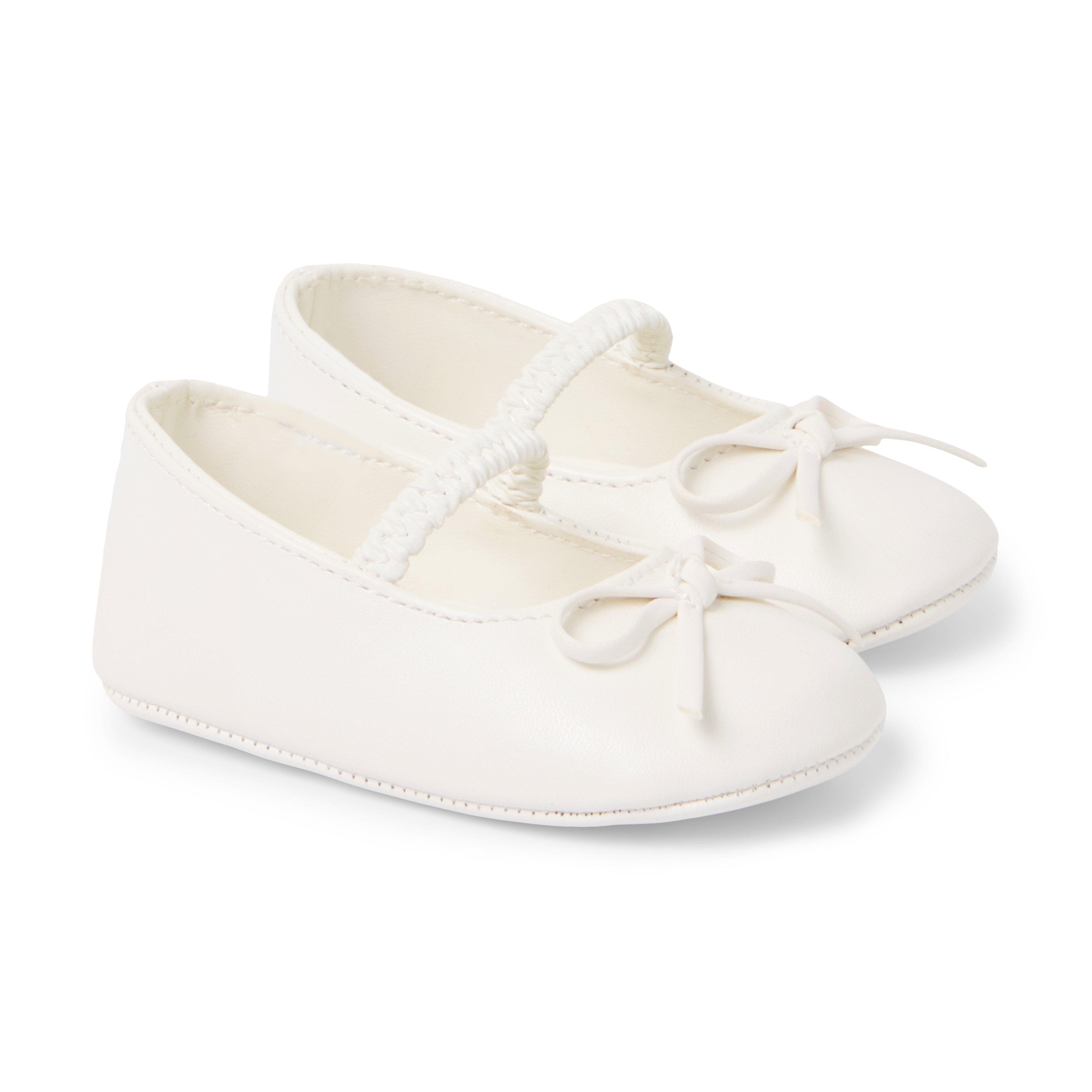 Janie and Jack Baby Bow Flat