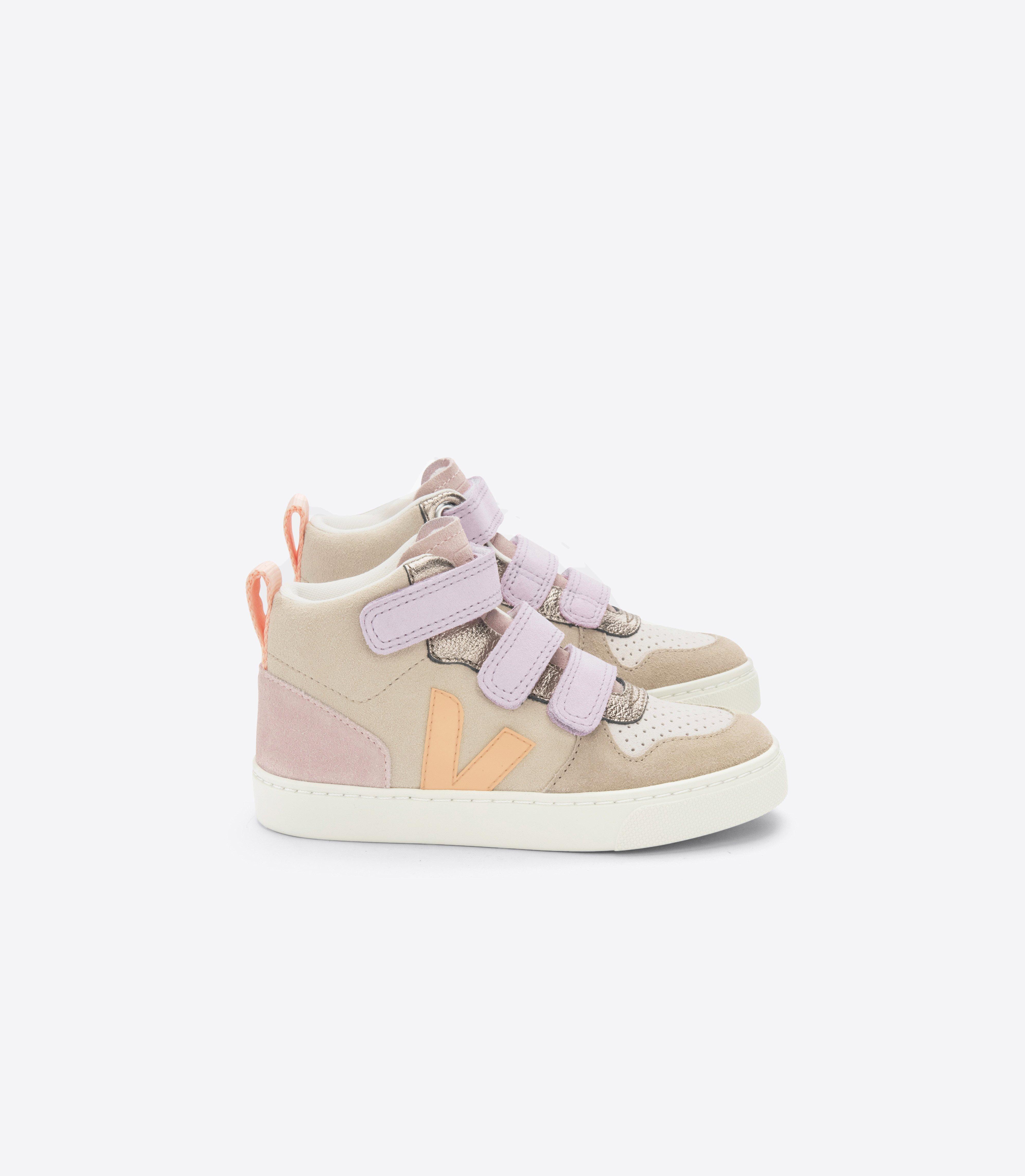 Janie and Jack Veja Kid Mid V-10 Sneaker