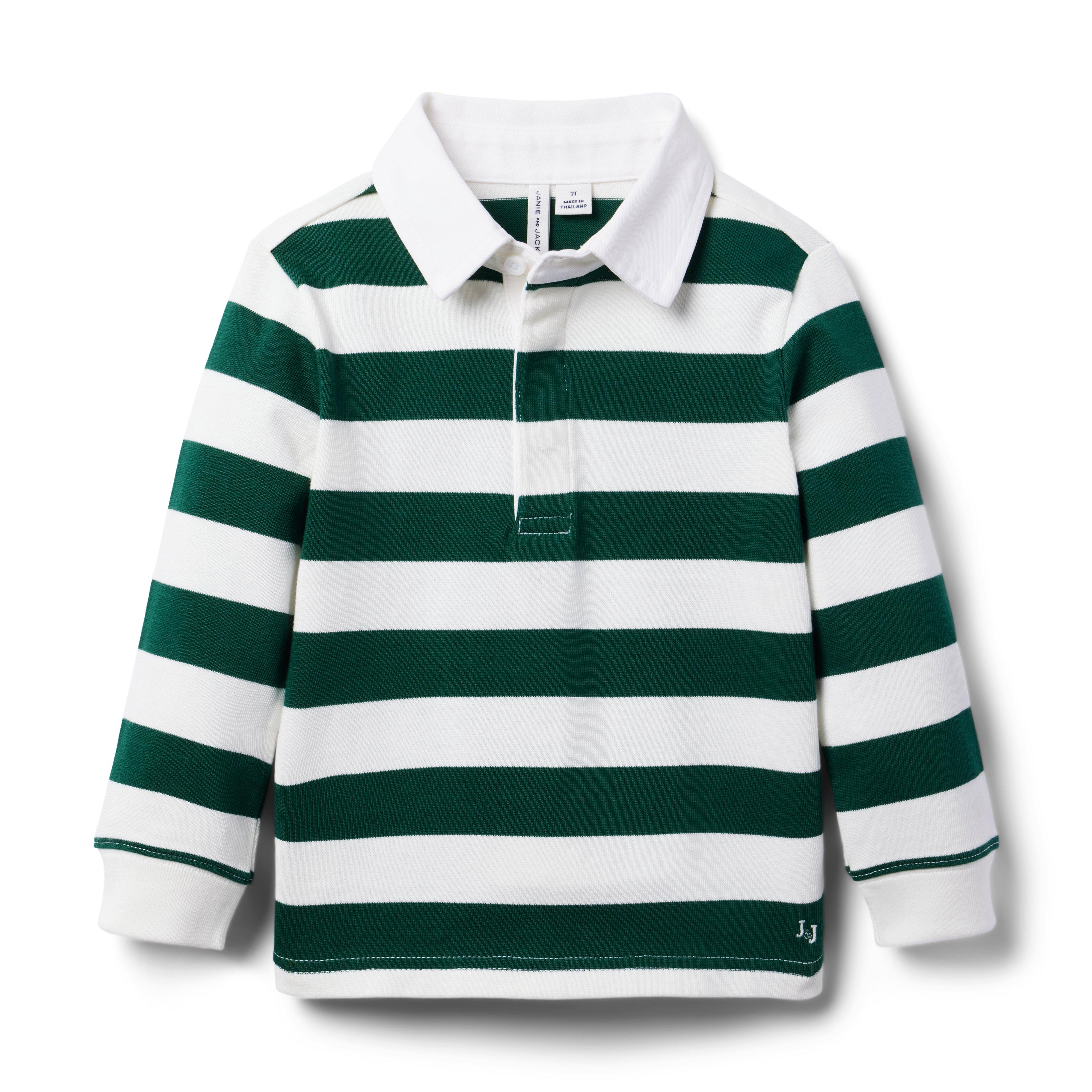Janie and Jack Striped Rugby Shirt