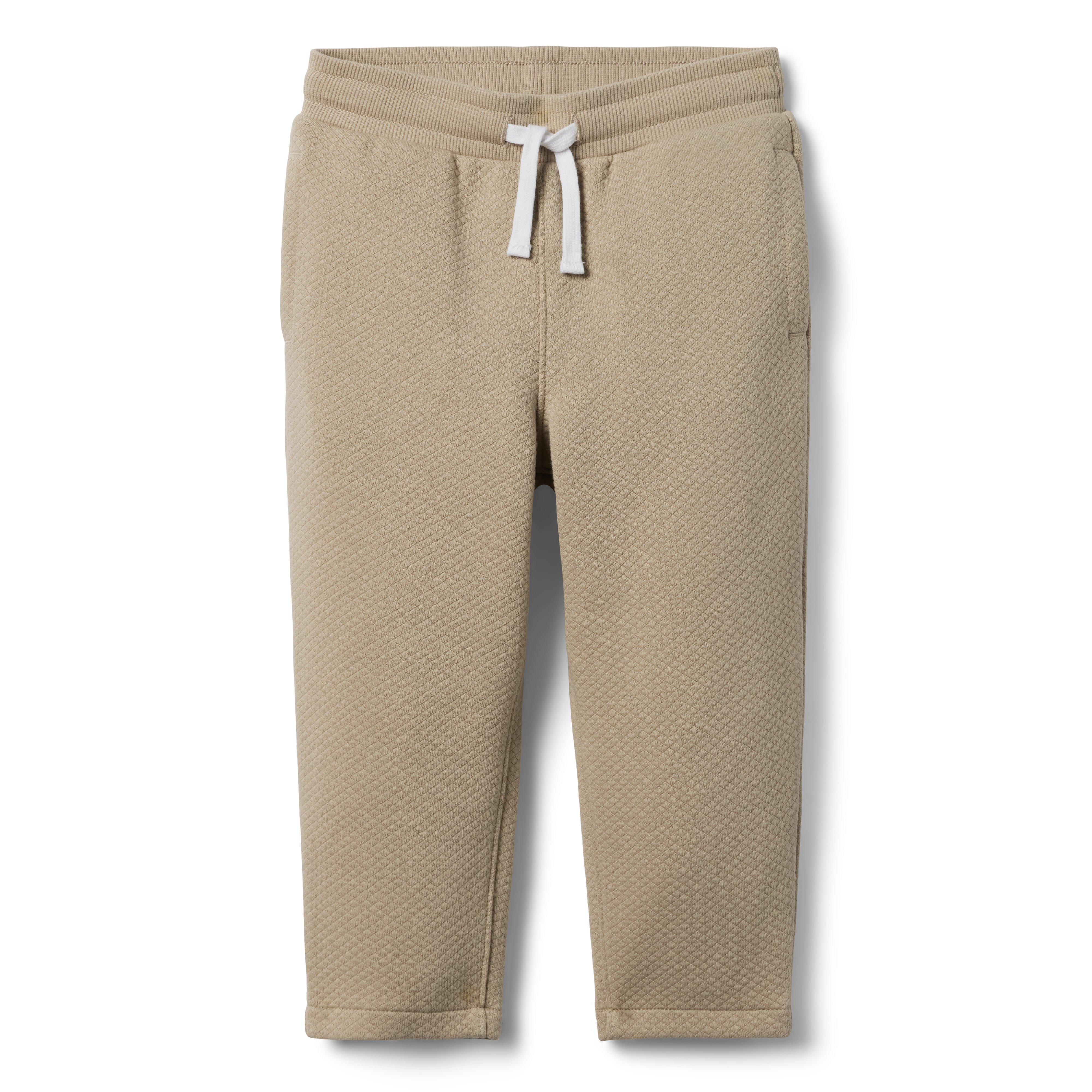 Janie and Jack Quilted Jacquard Tapered Pant