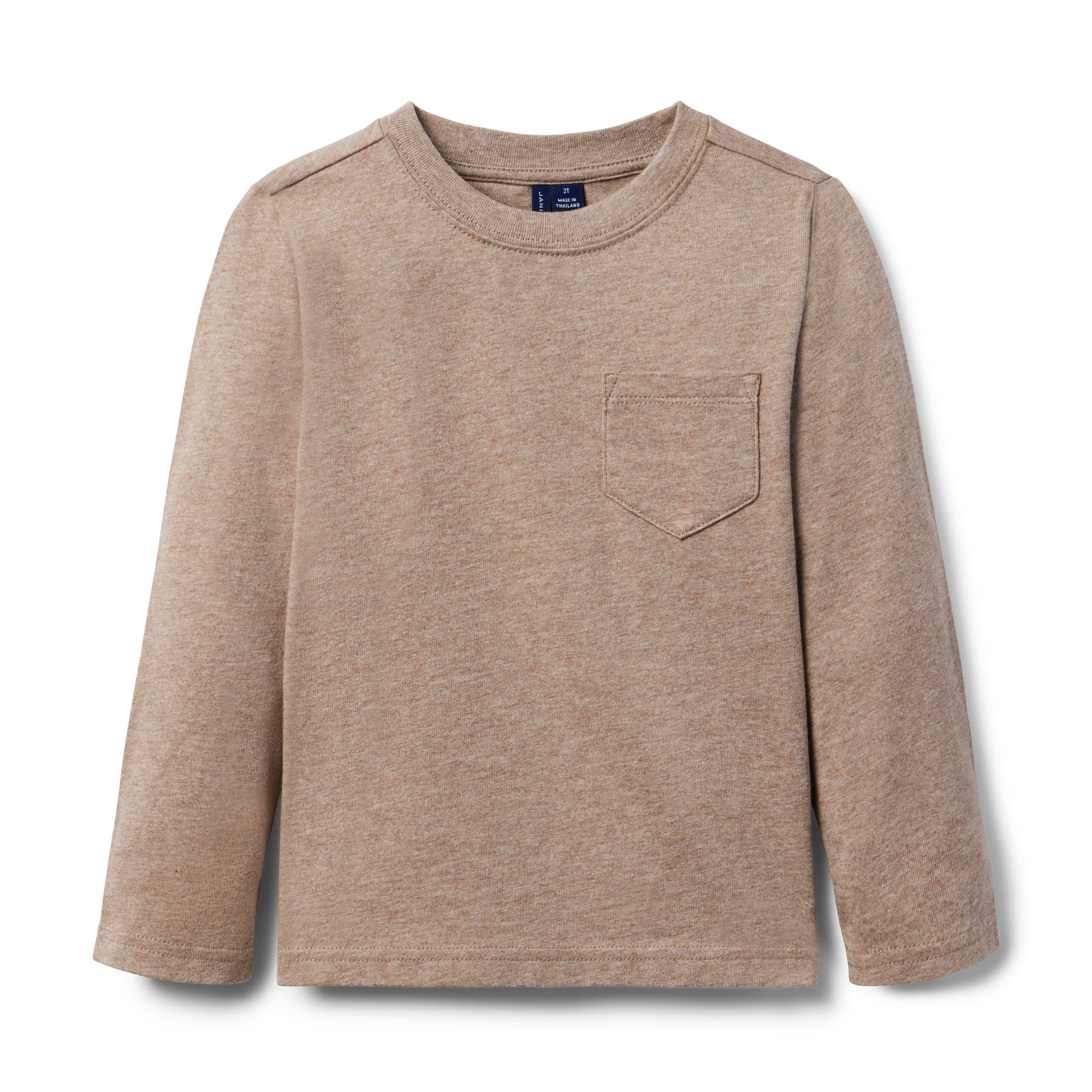 Janie and Jack Long Sleeve Pocket Tee