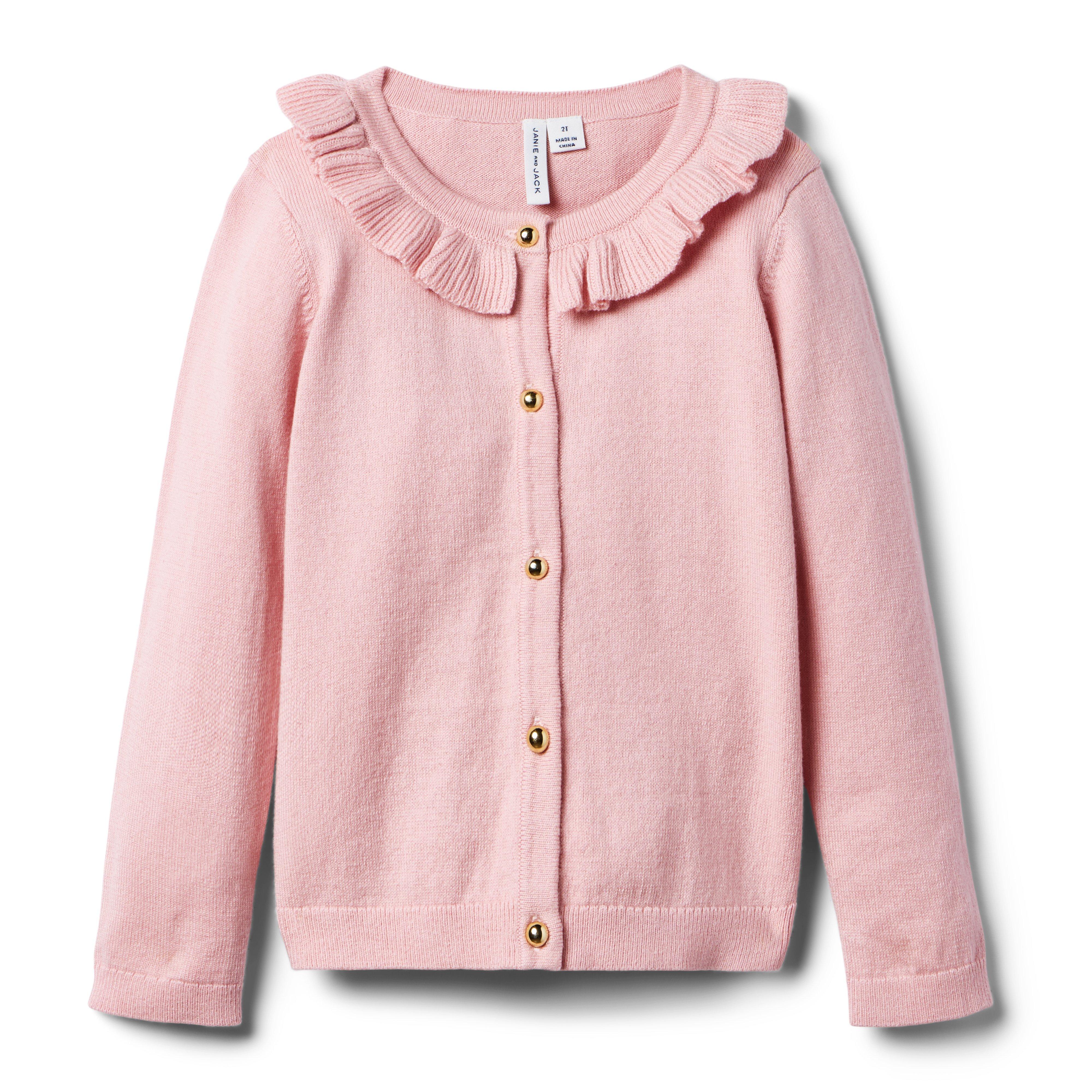 Janie and Jack The Ruffle Collar Cardigan