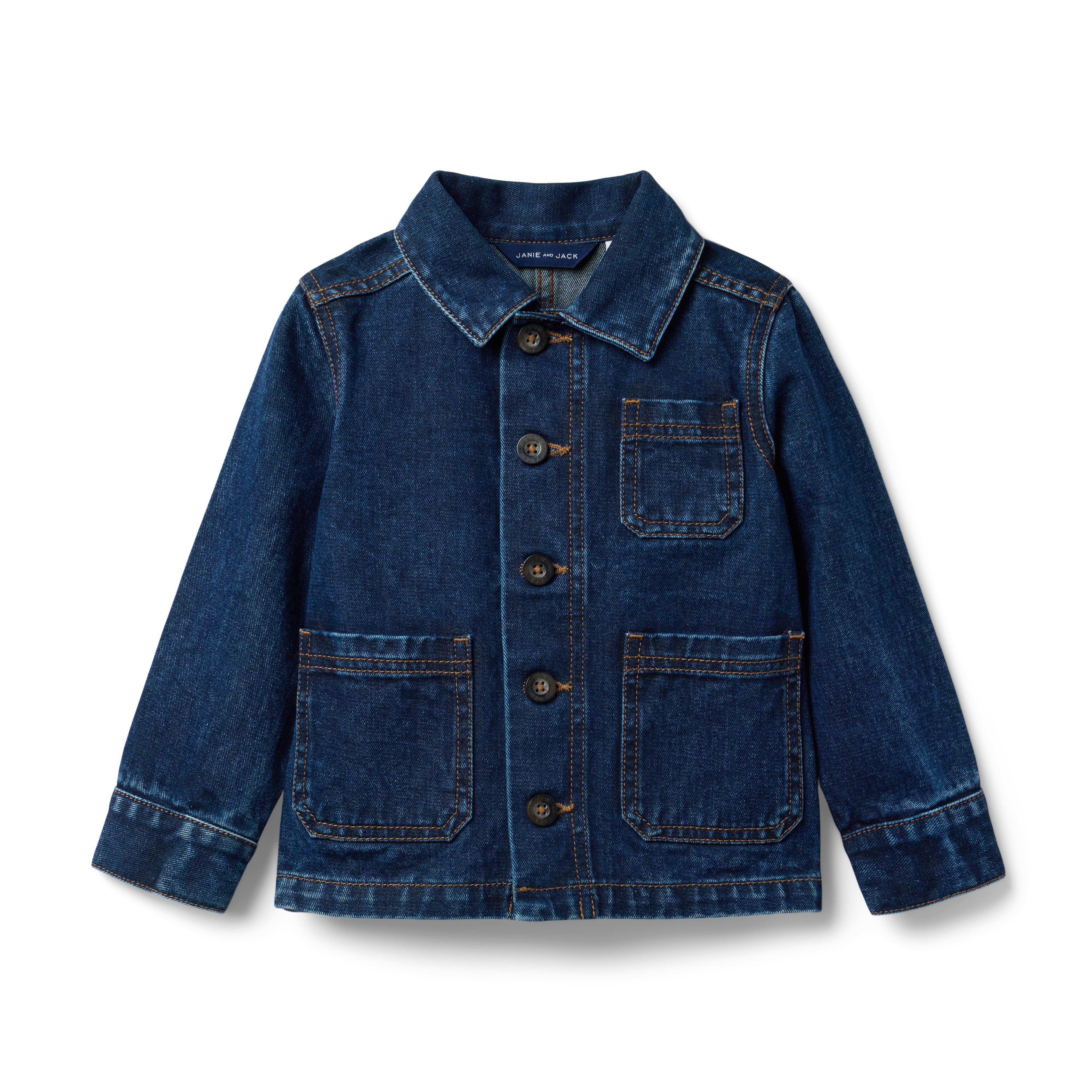 Janie and Jack Denim Chore Jacket