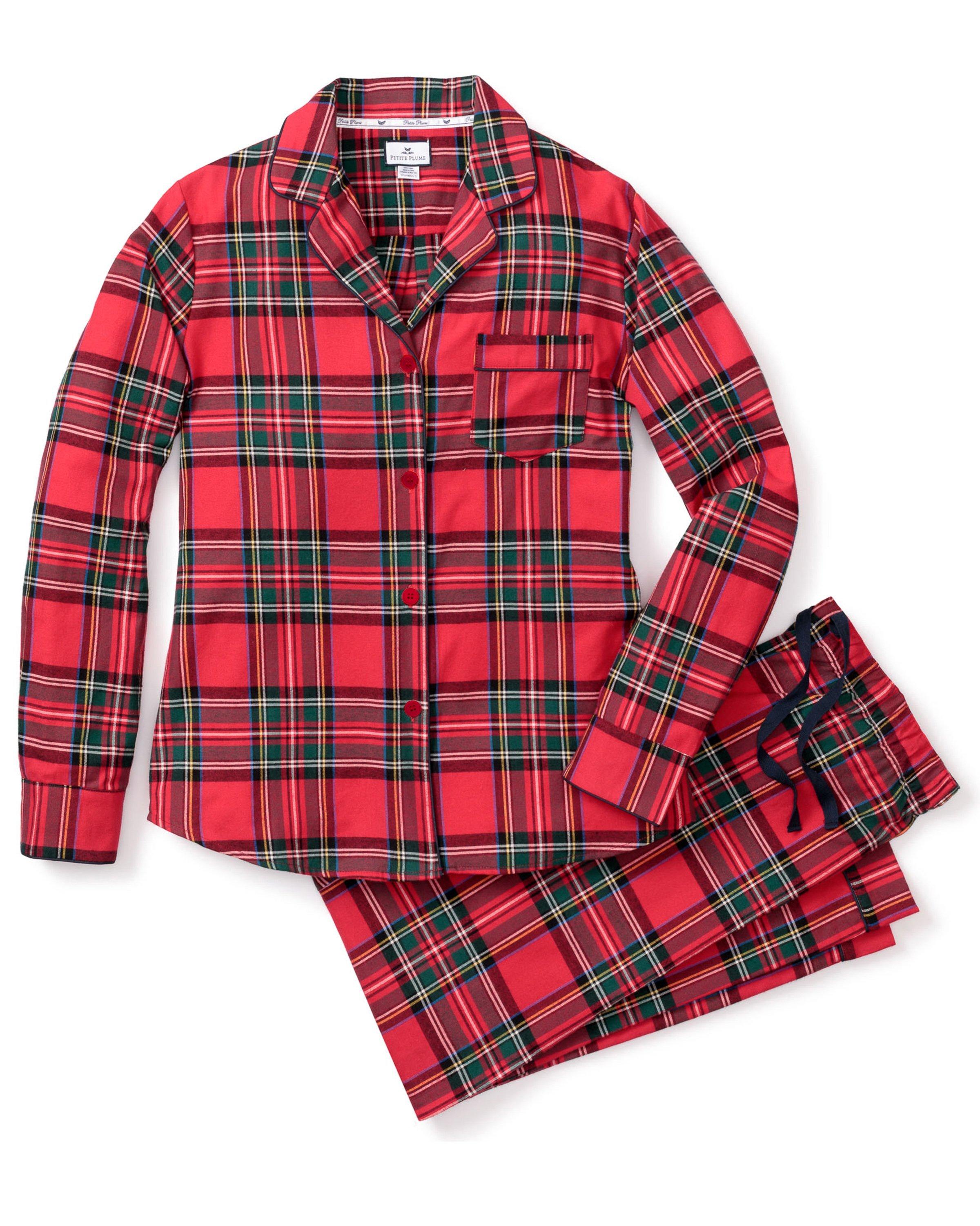 Janie and Jack Petite Plume Women's Imperial Tartan Pajama Set