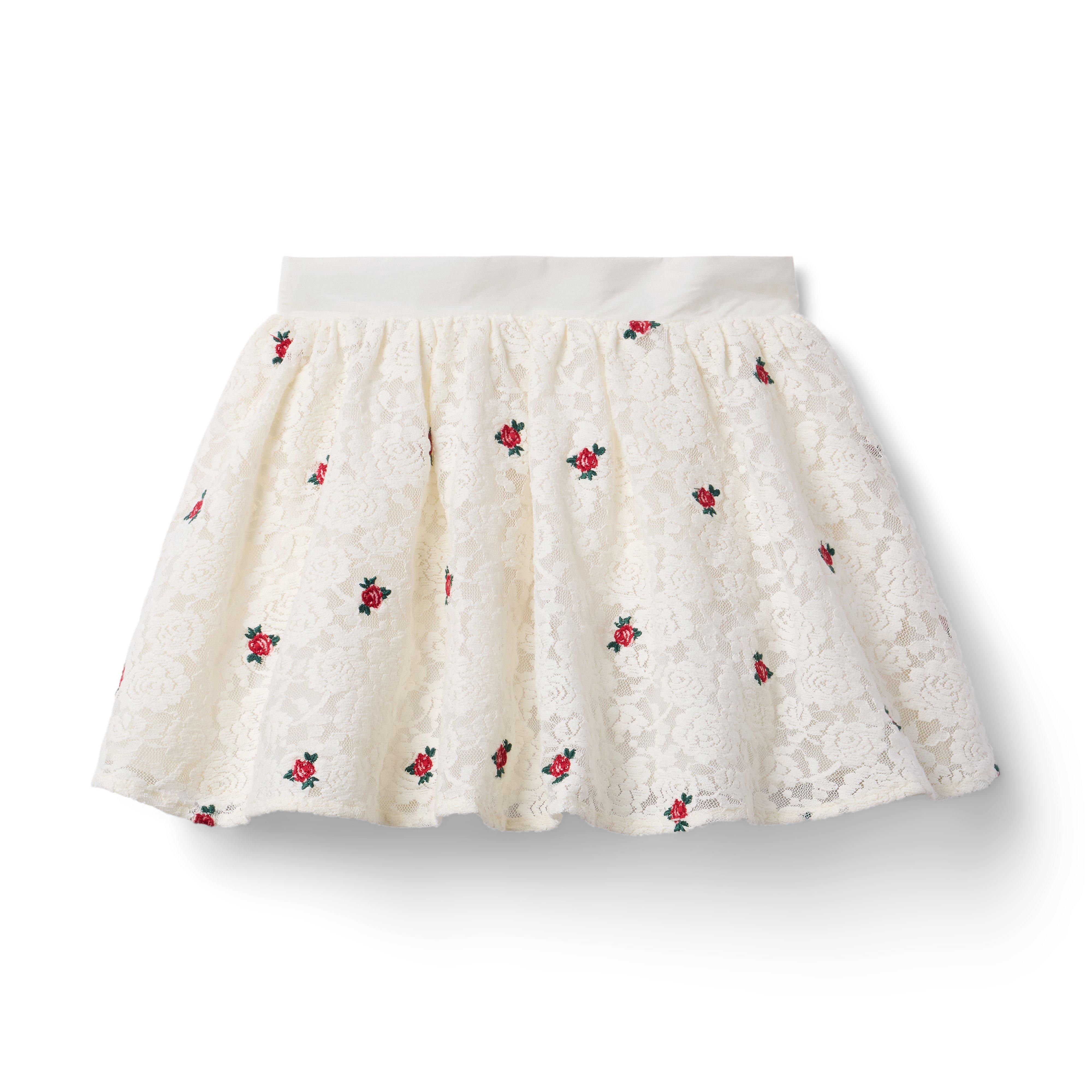 Janie and Jack American Girl? x Janie and Jack Holiday Rose Skirt