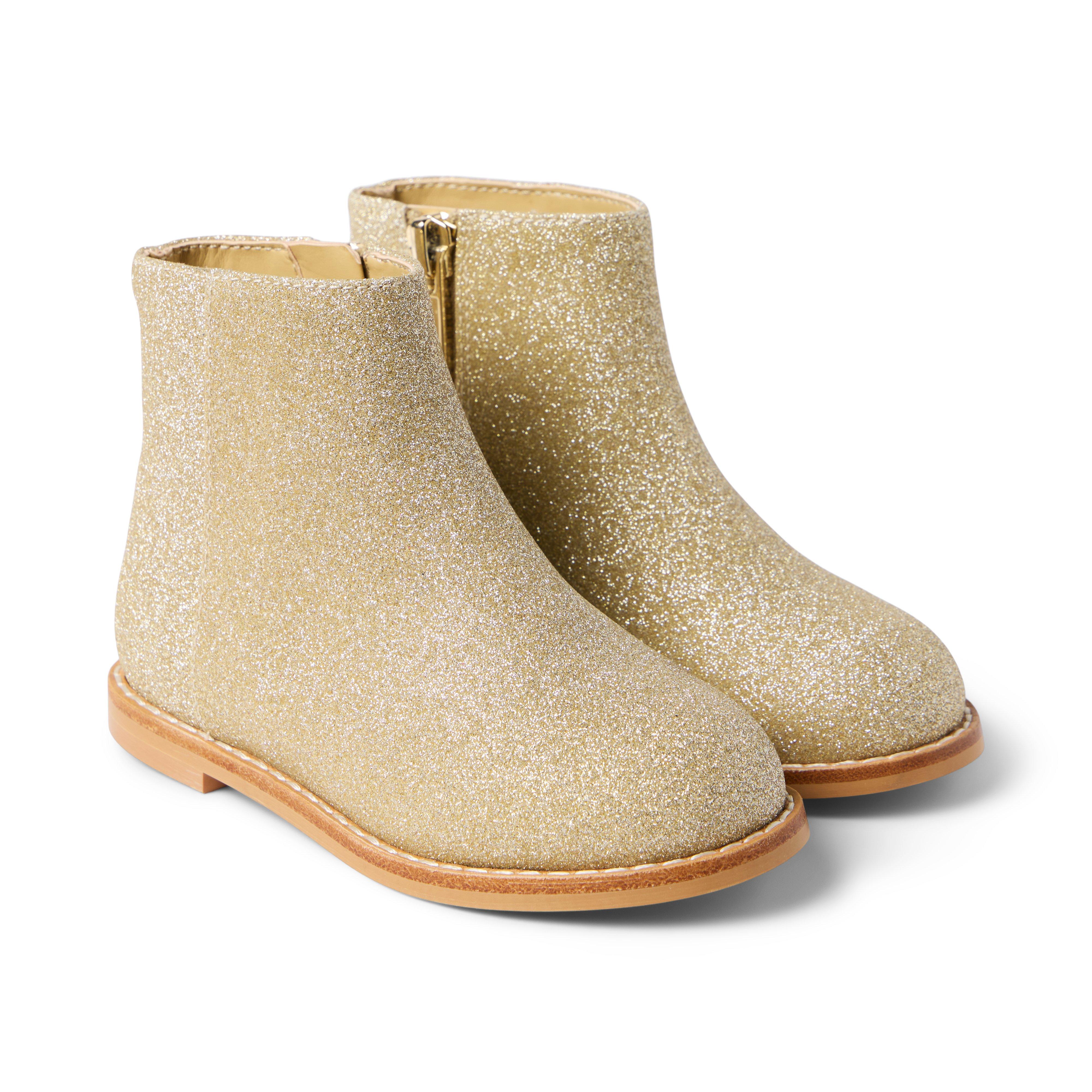 Janie and Jack Sparkle Side Zip Bootie