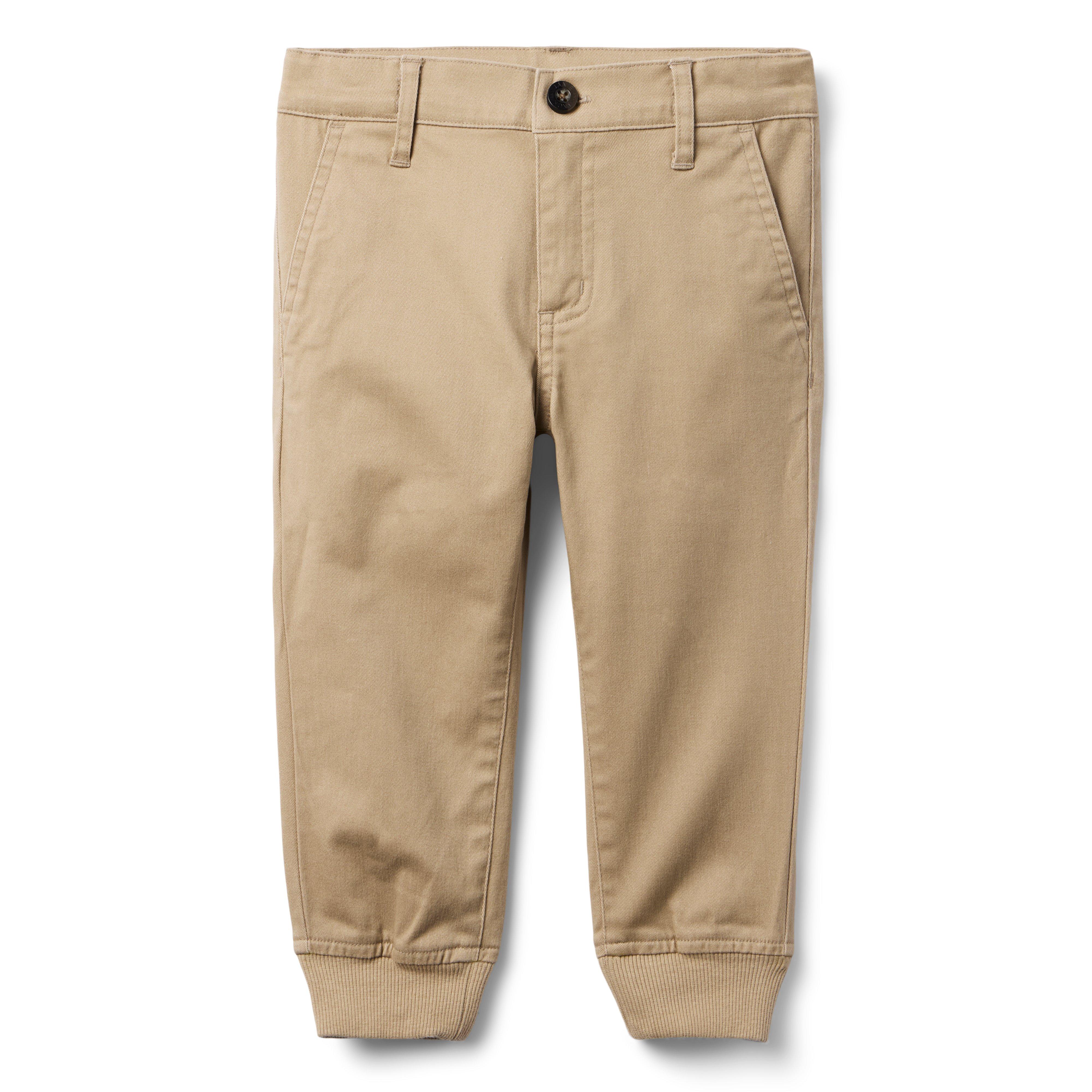Janie and Jack The Button Twill Jogger