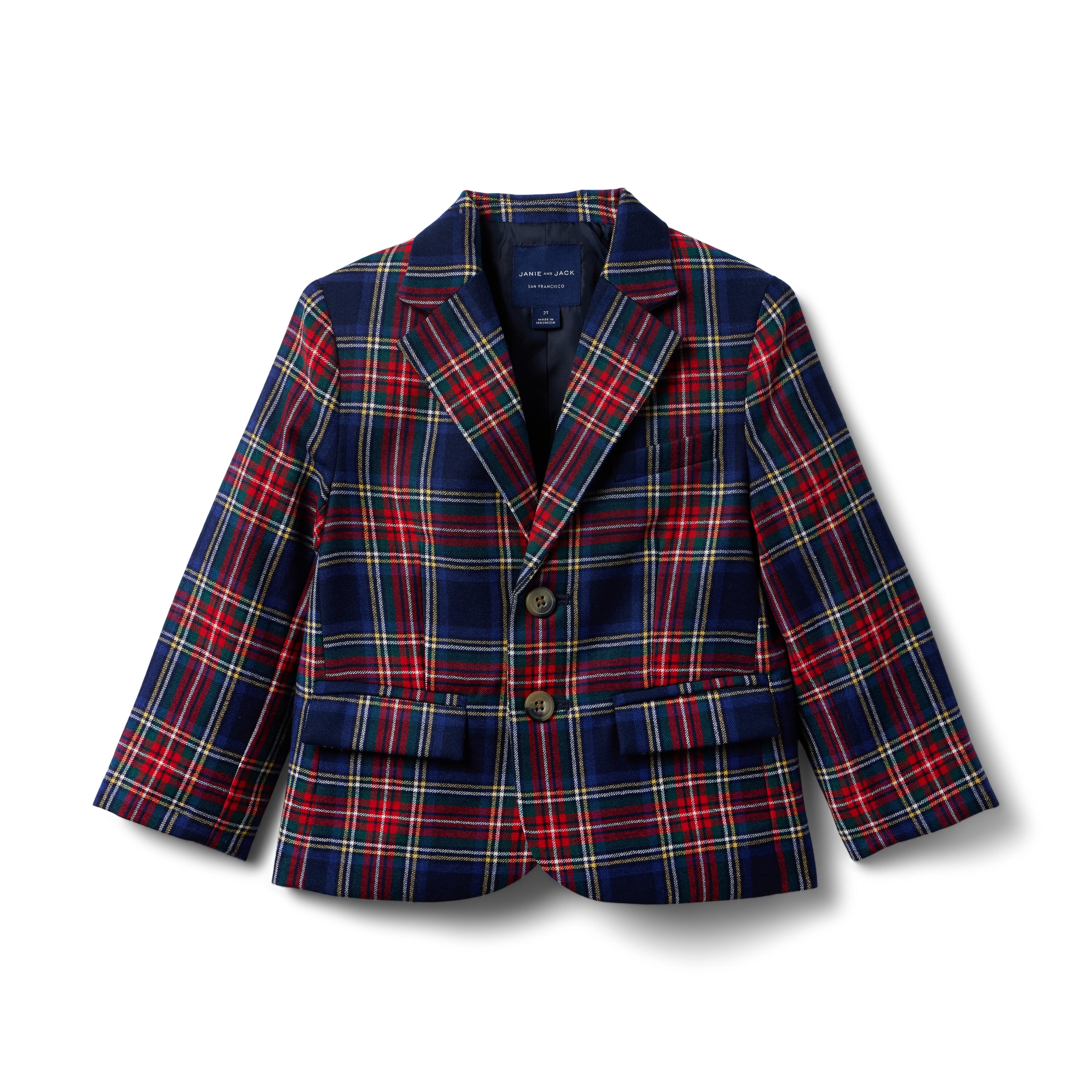 Janie and Jack The Tartan Blazer