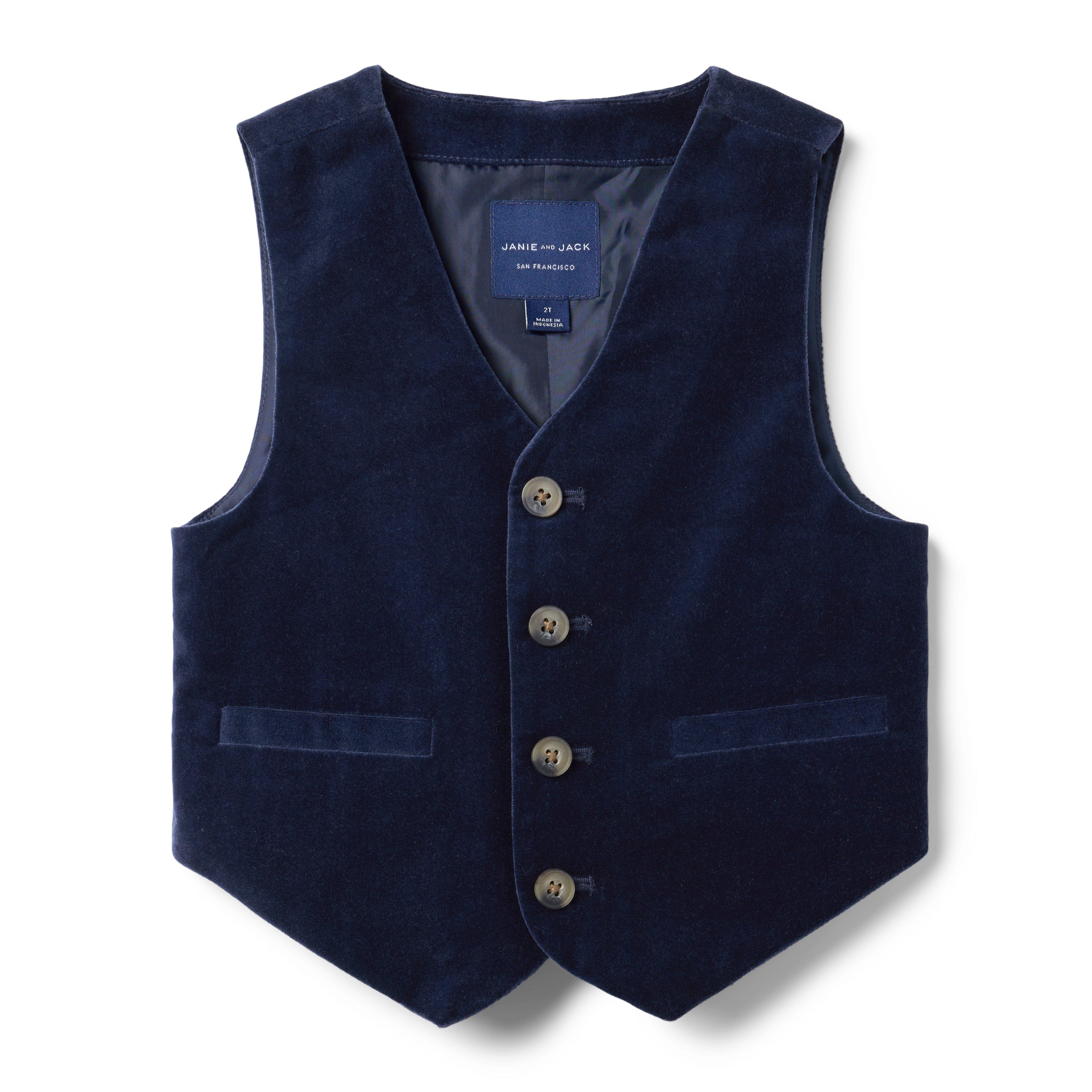 Janie and Jack The Velvet Party Vest