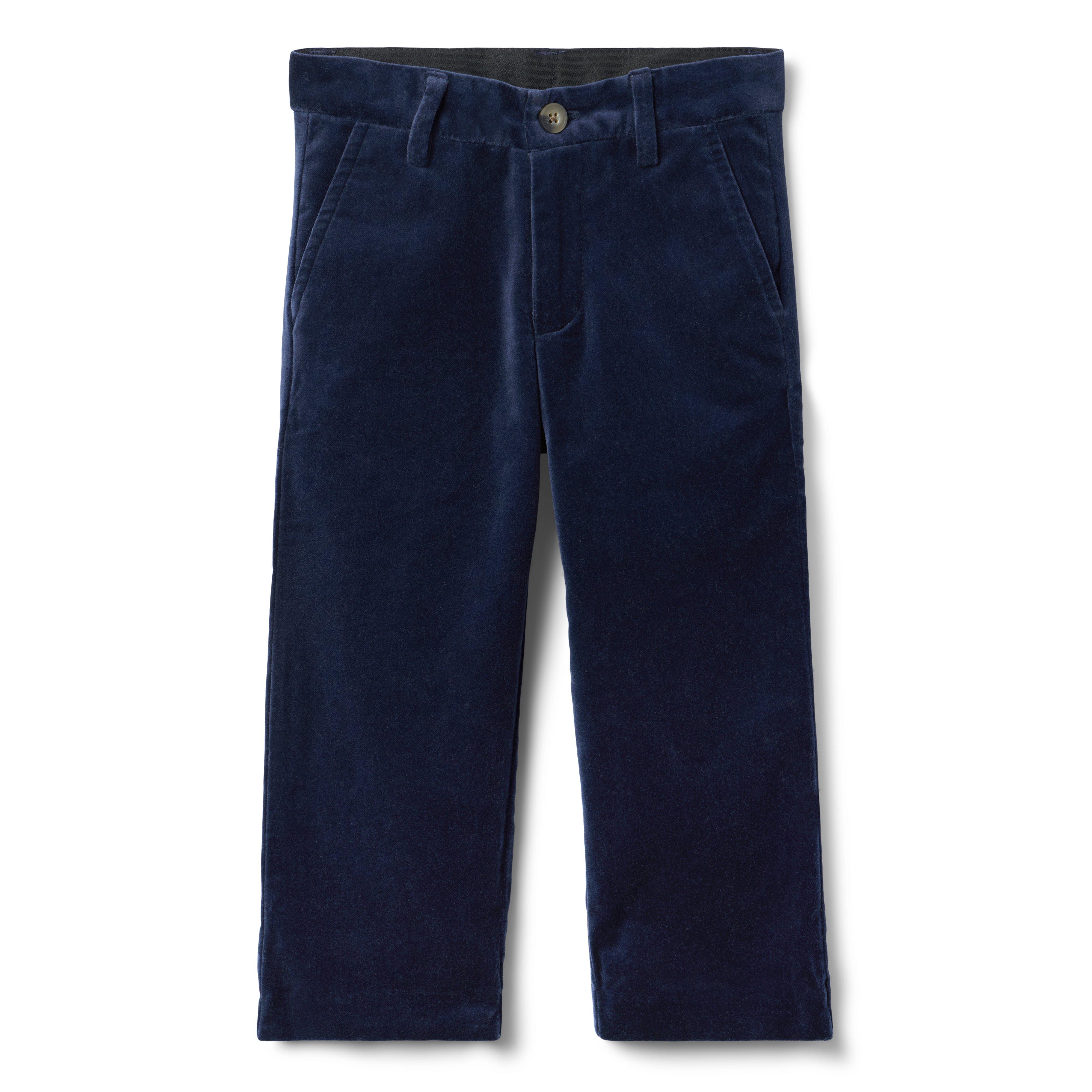 Janie and Jack The Velvet Party Pant