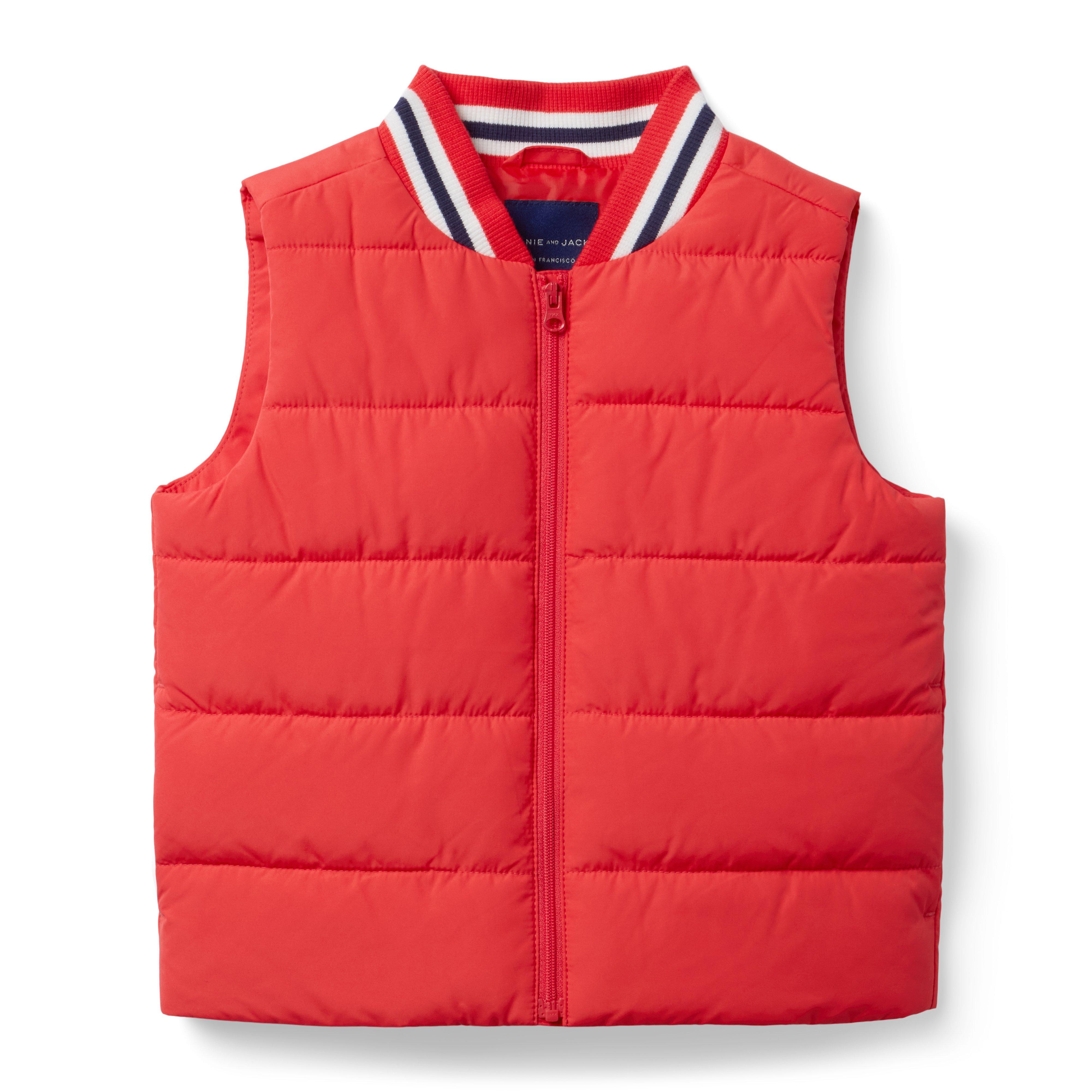 Janie and Jack The Varsity Puffer Vest