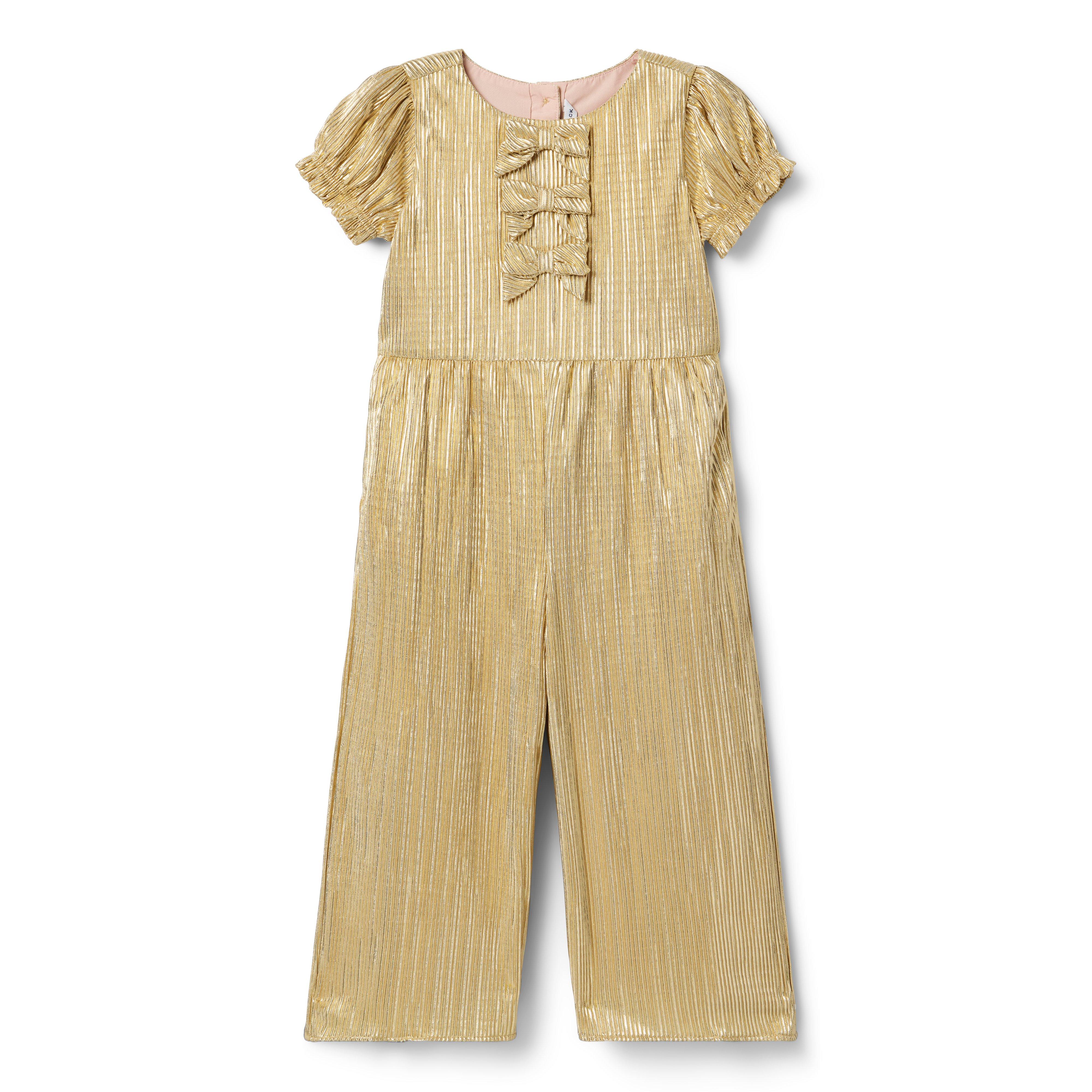 Janie and Jack The Sparkle Bow Jumpsuit