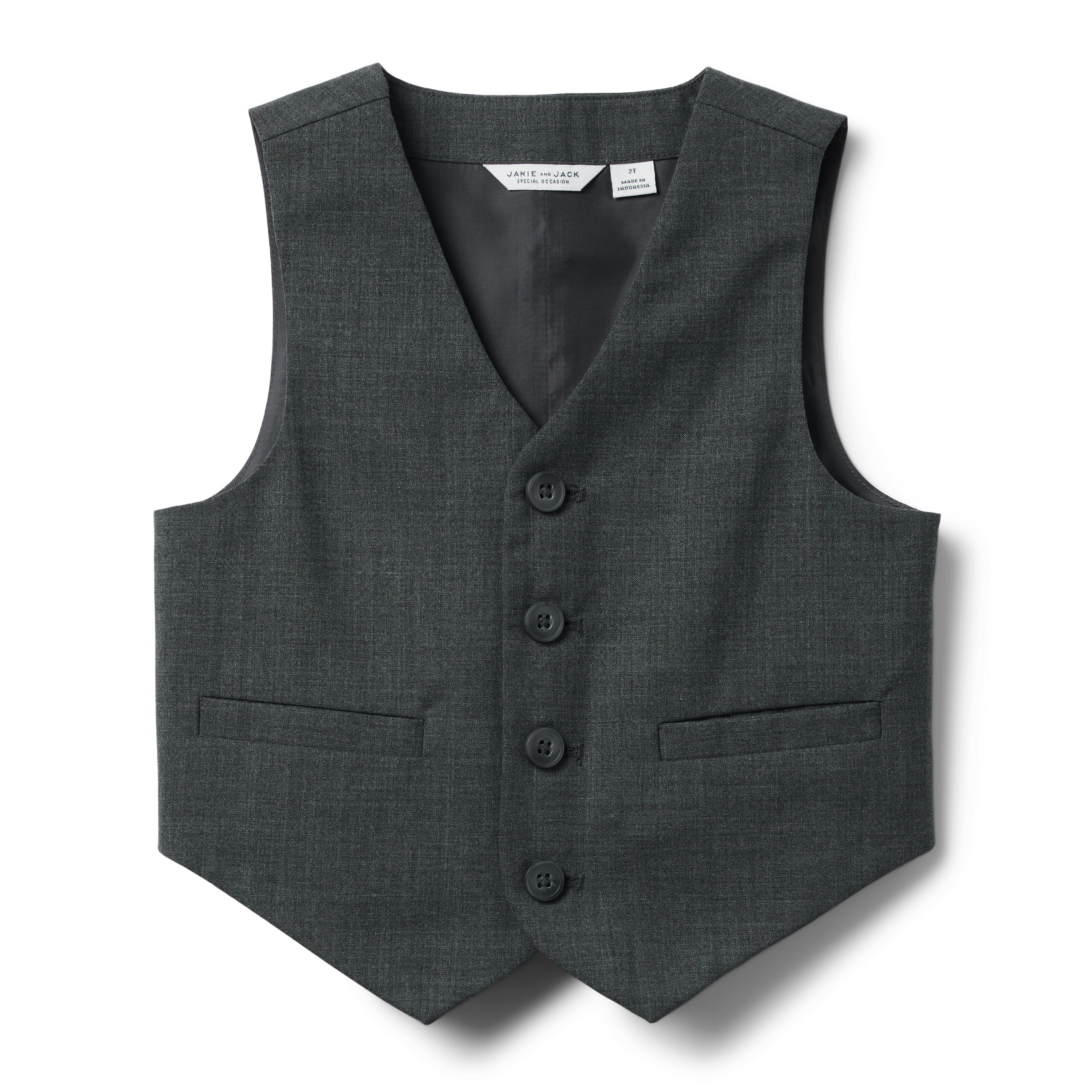 Janie and Jack Wool Suit Vest