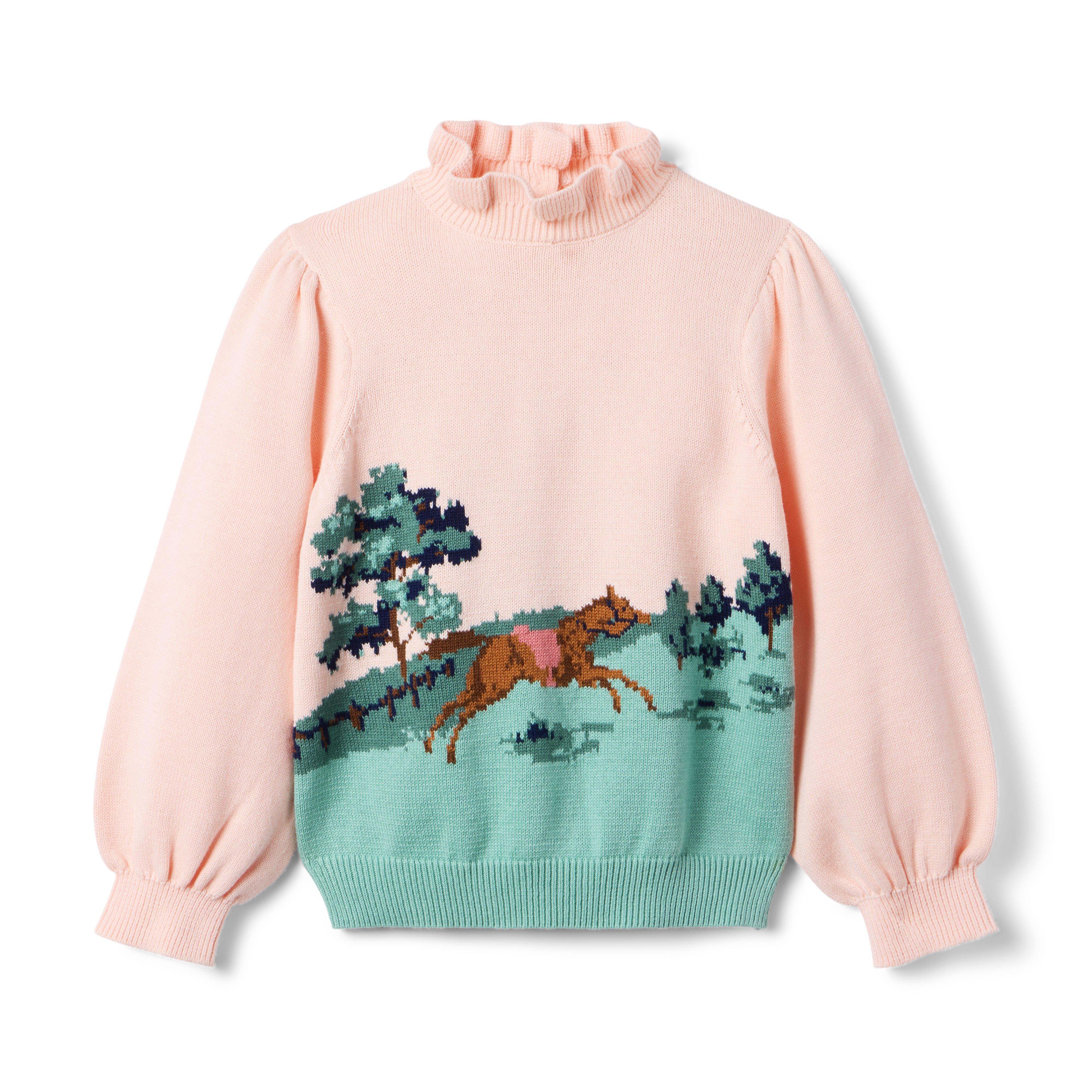 Janie and Jack The Equestrian Sweater