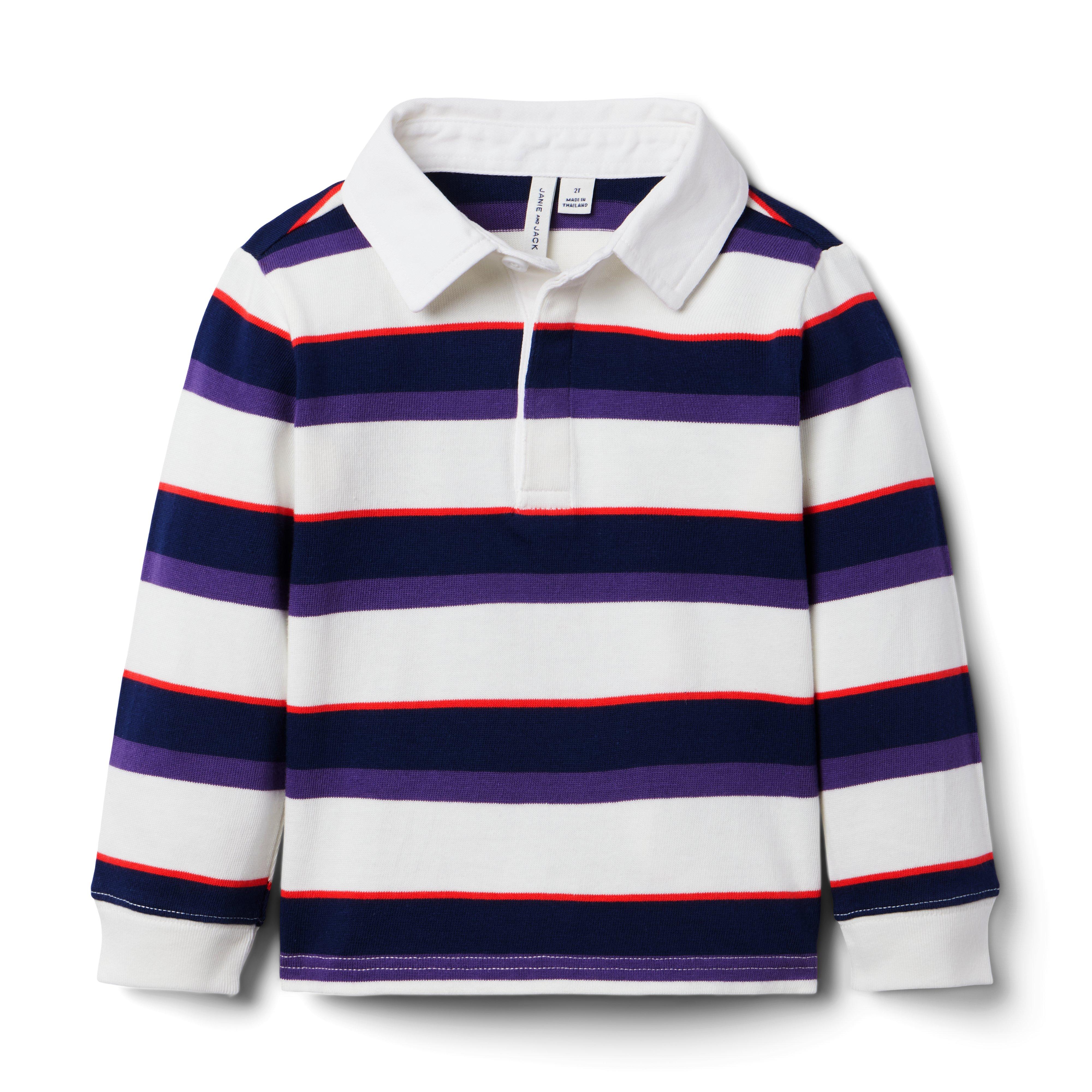 Janie and Jack Striped Rugby Shirt