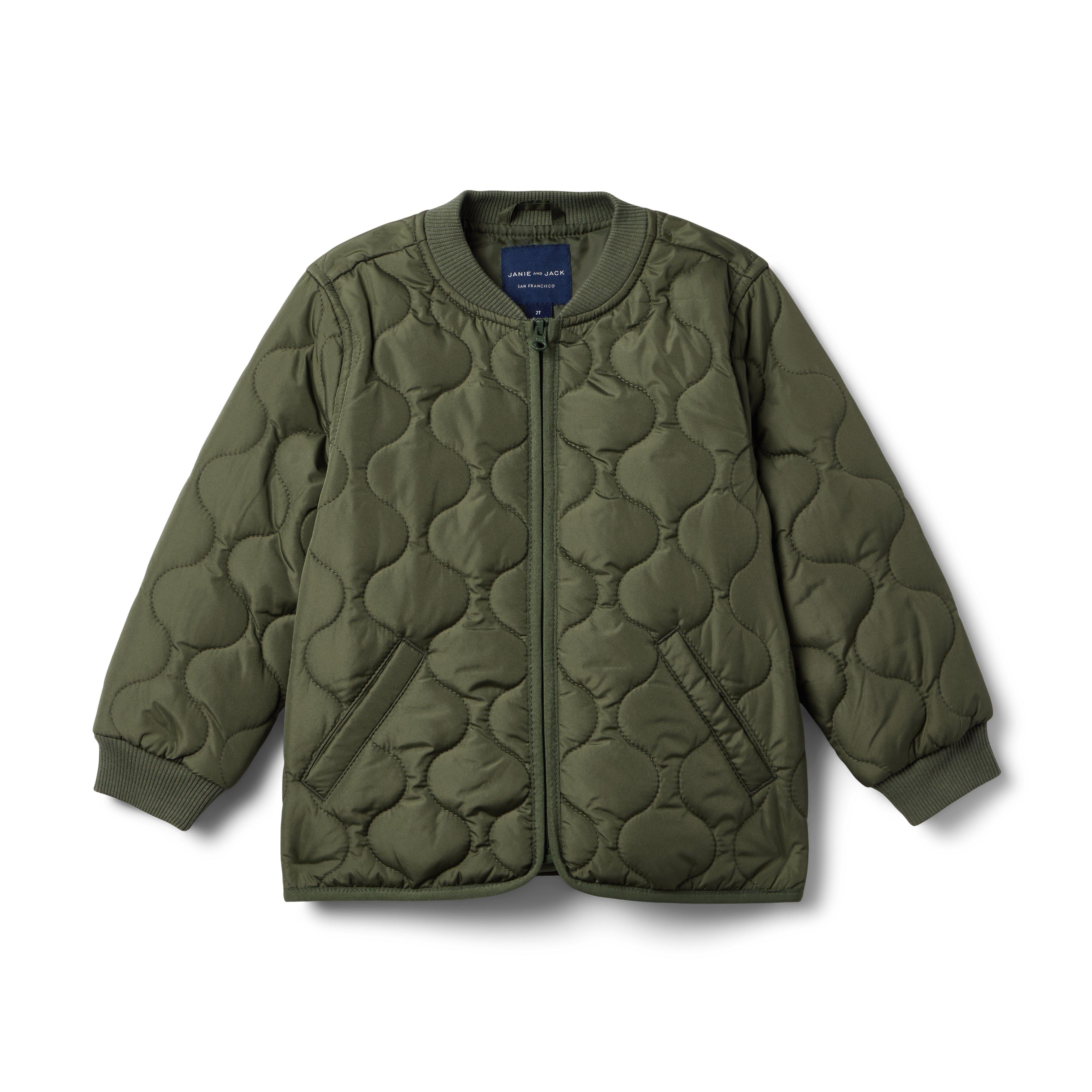Janie and Jack The Quilted Bomber Jacket