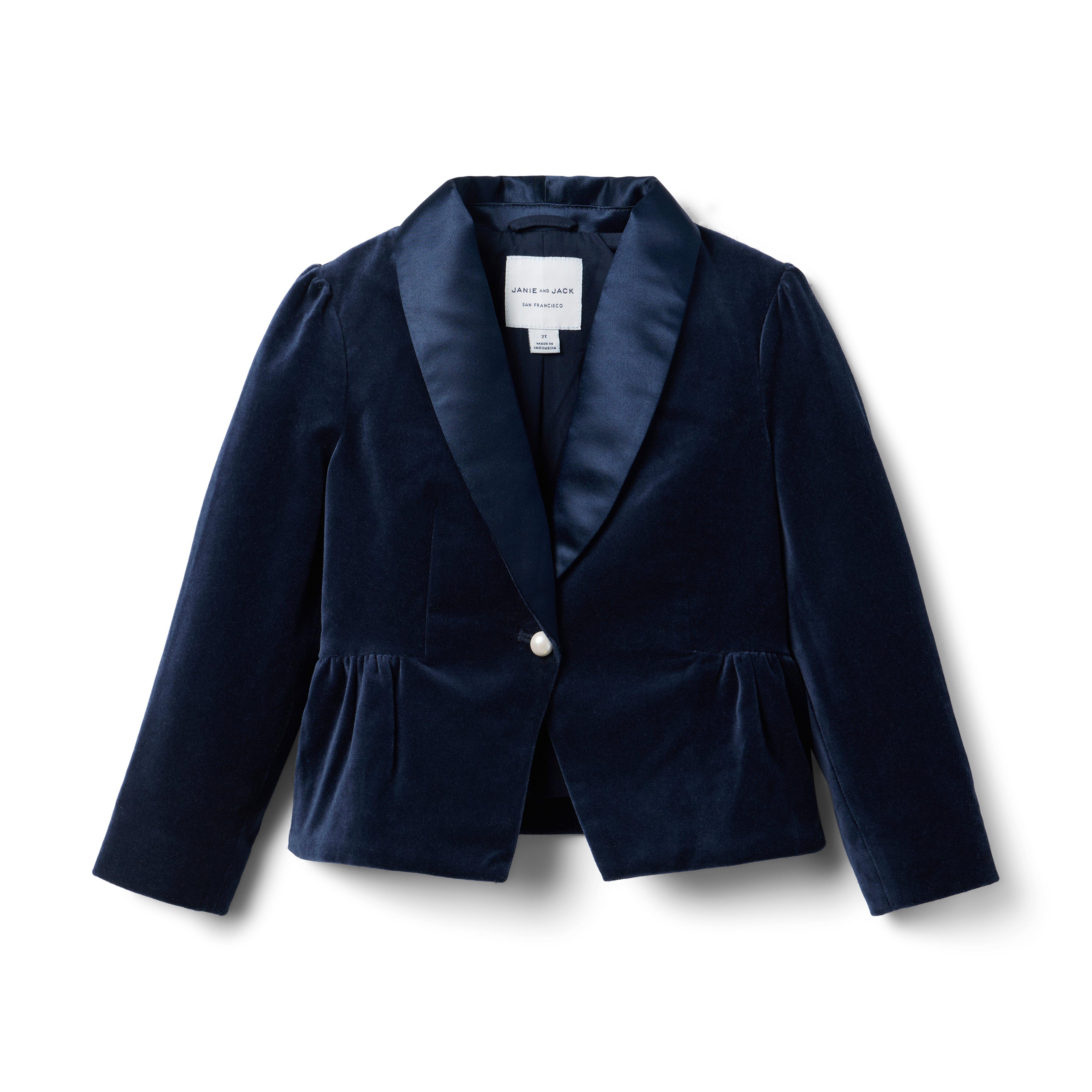 Janie and Jack The Velvet Party Blazer