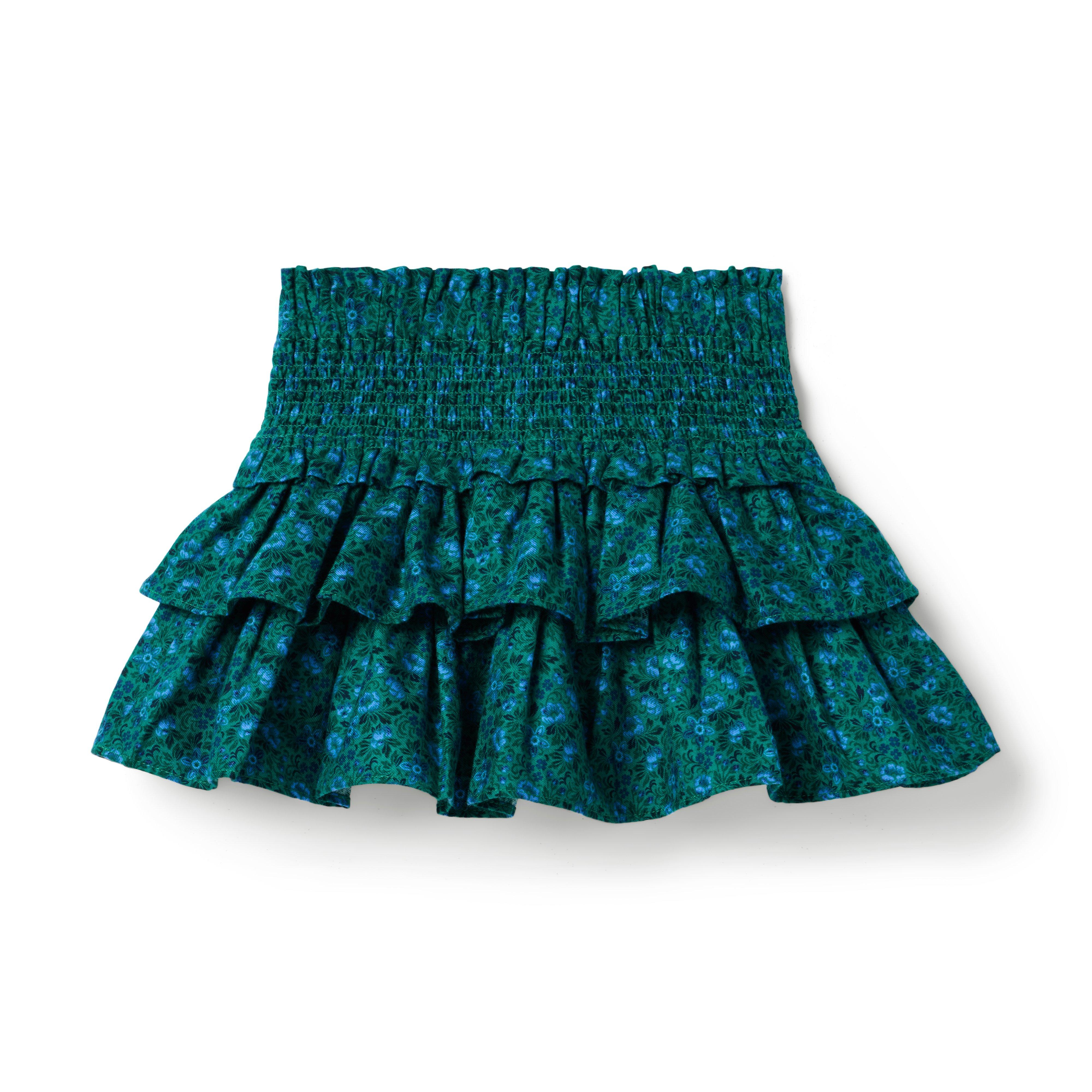 Janie and Jack The Hailey Smocked Skirt