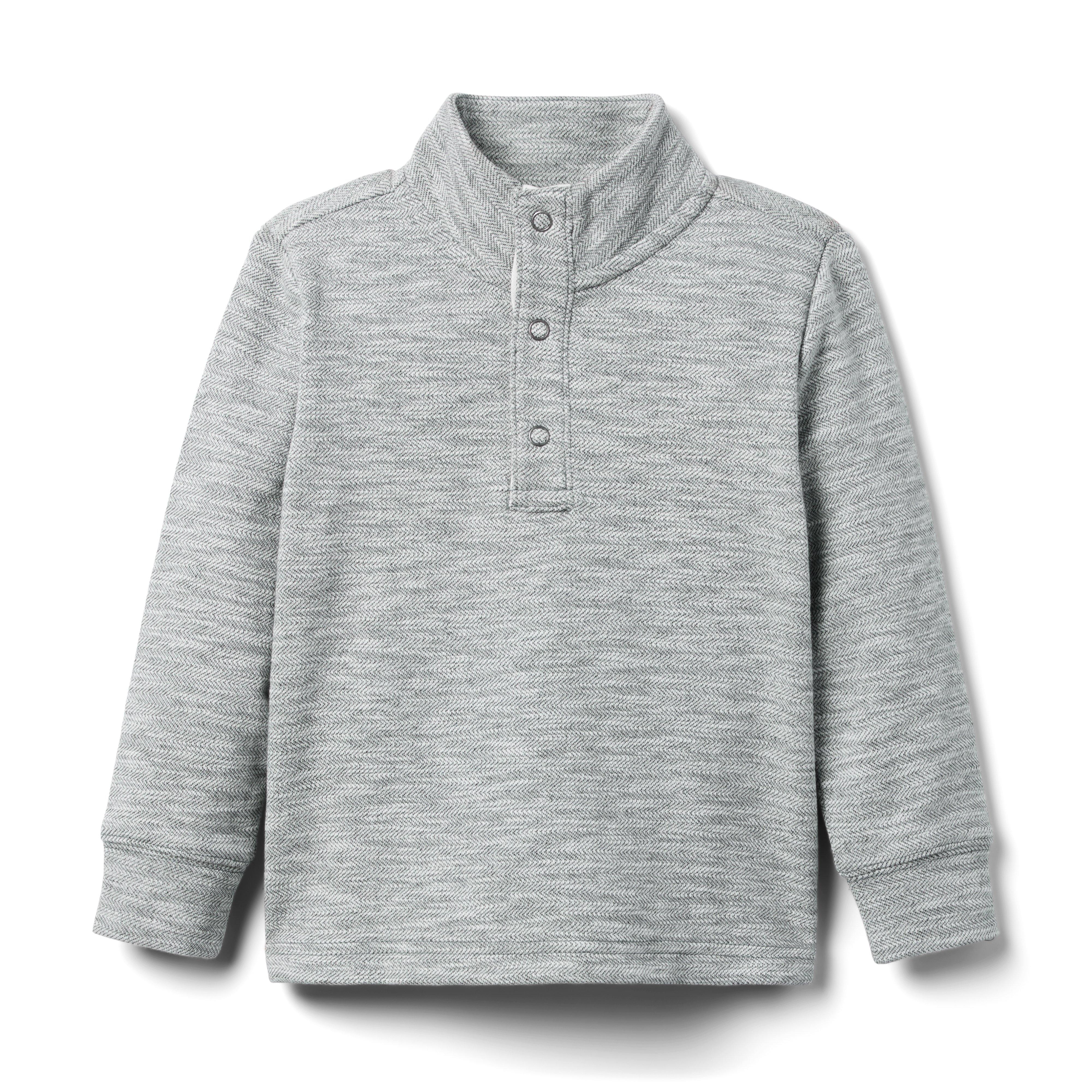 Janie and Jack The Herringbone Pullover