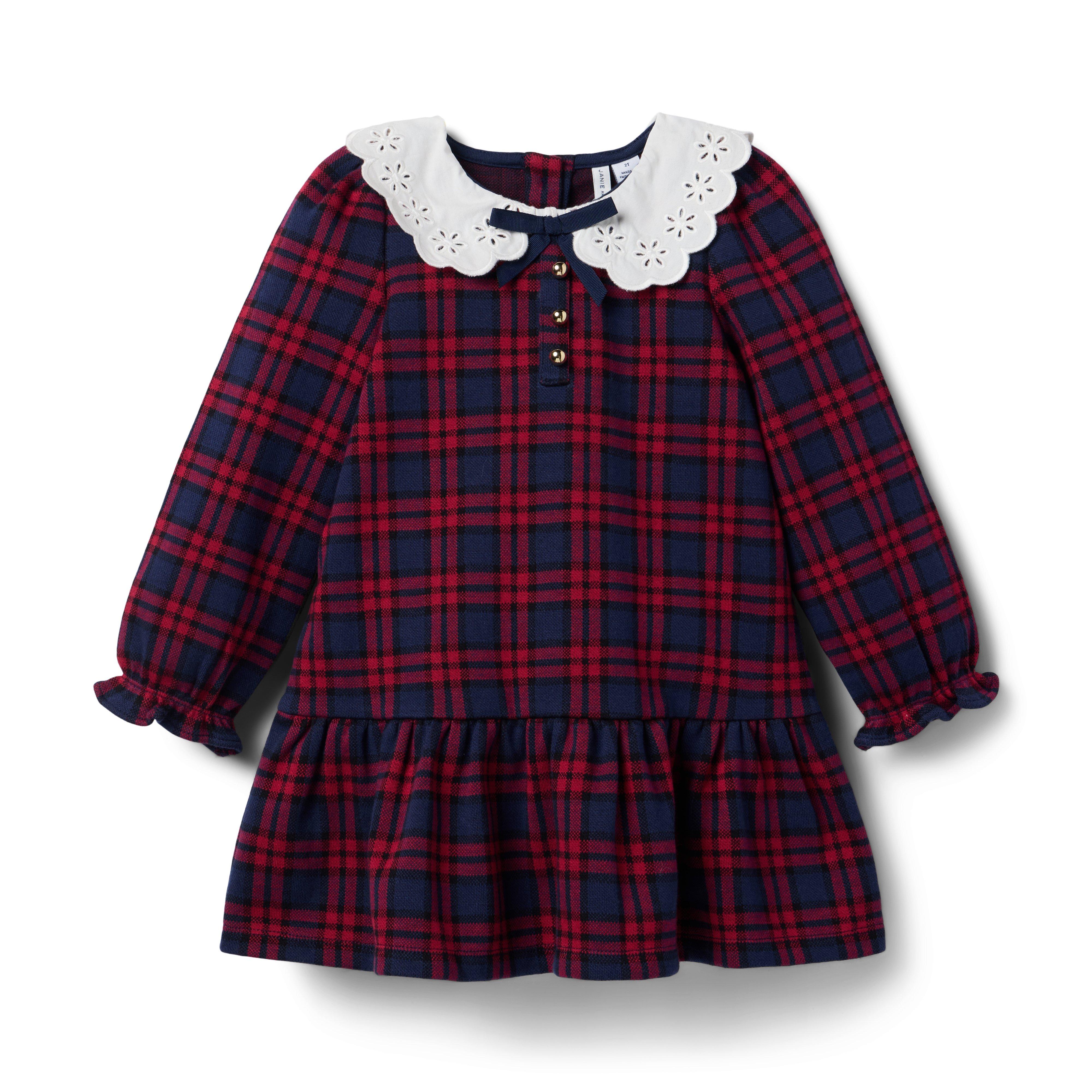 Janie and Jack The Tartan Dropwaist Dress