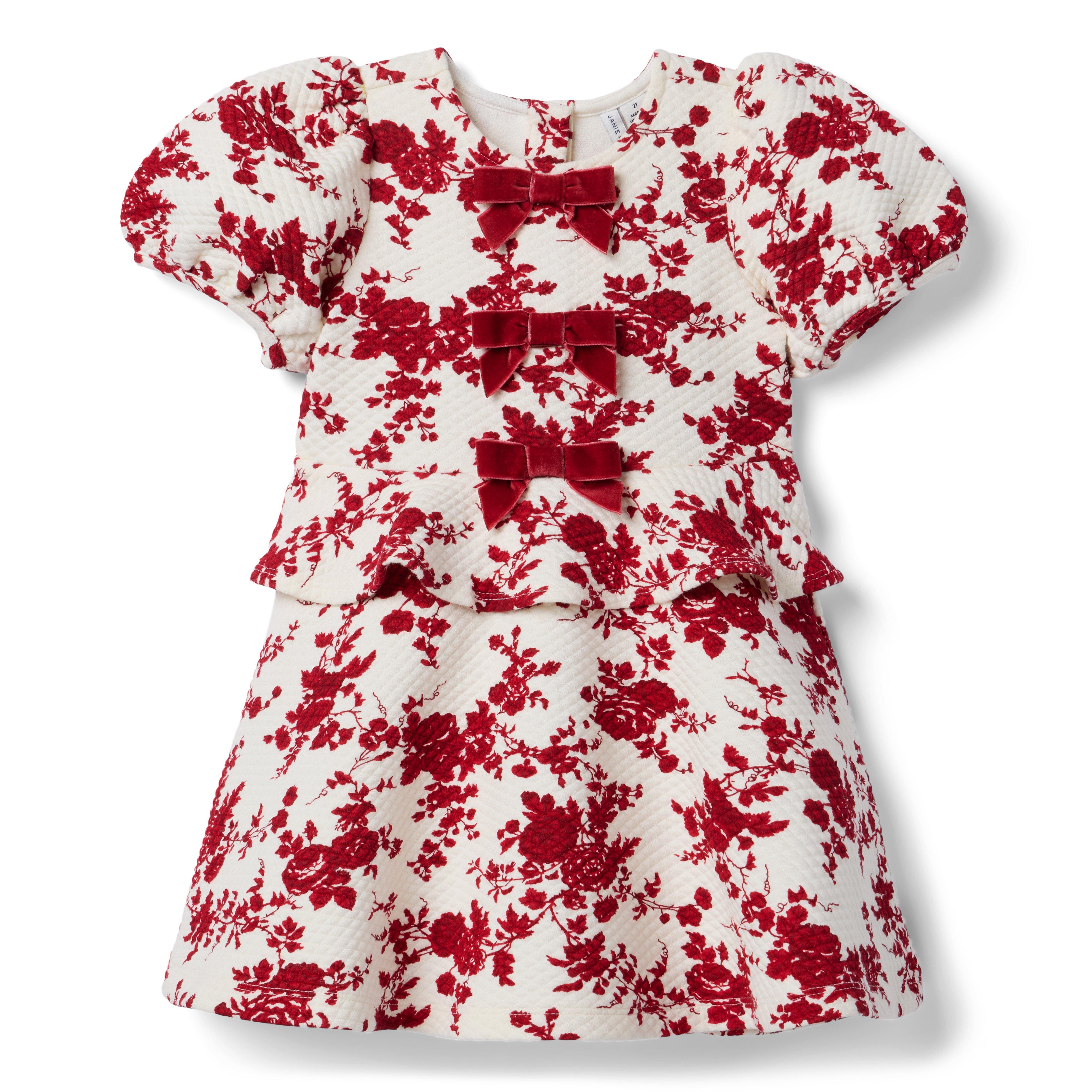 Janie and Jack The Toile Bow Dress
