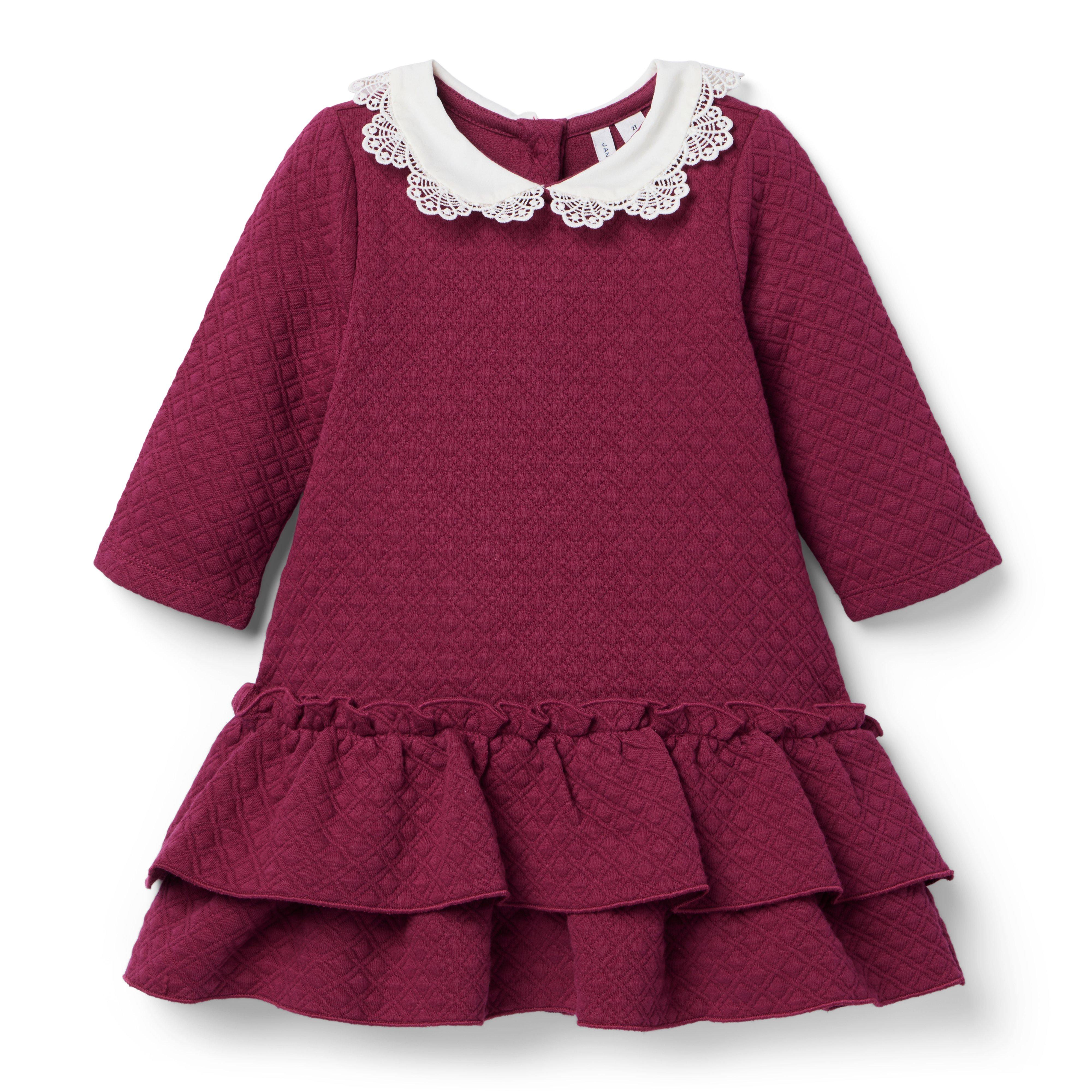 Janie and Jack Quilted Collared Dress