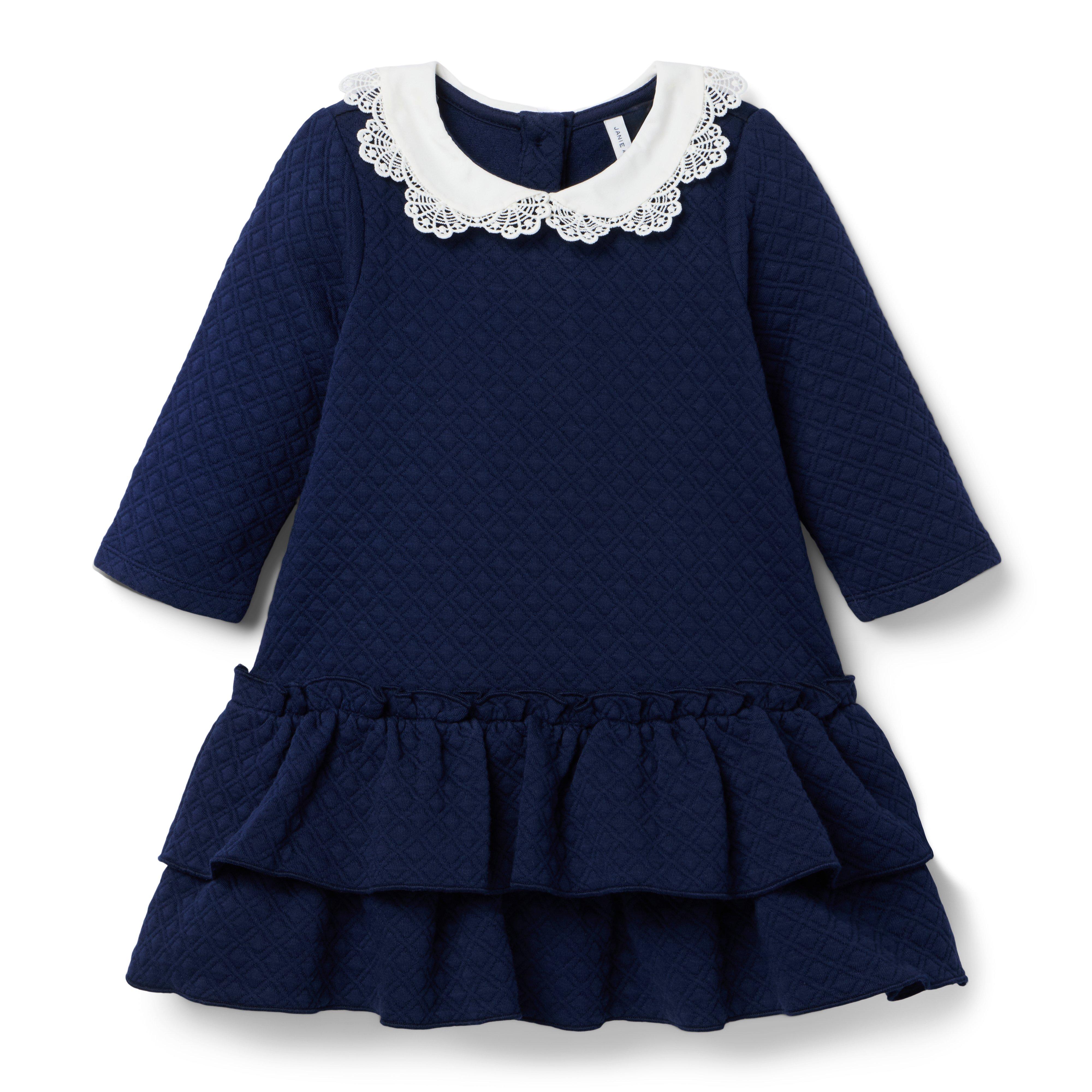 Janie and Jack Quilted Collared Dress