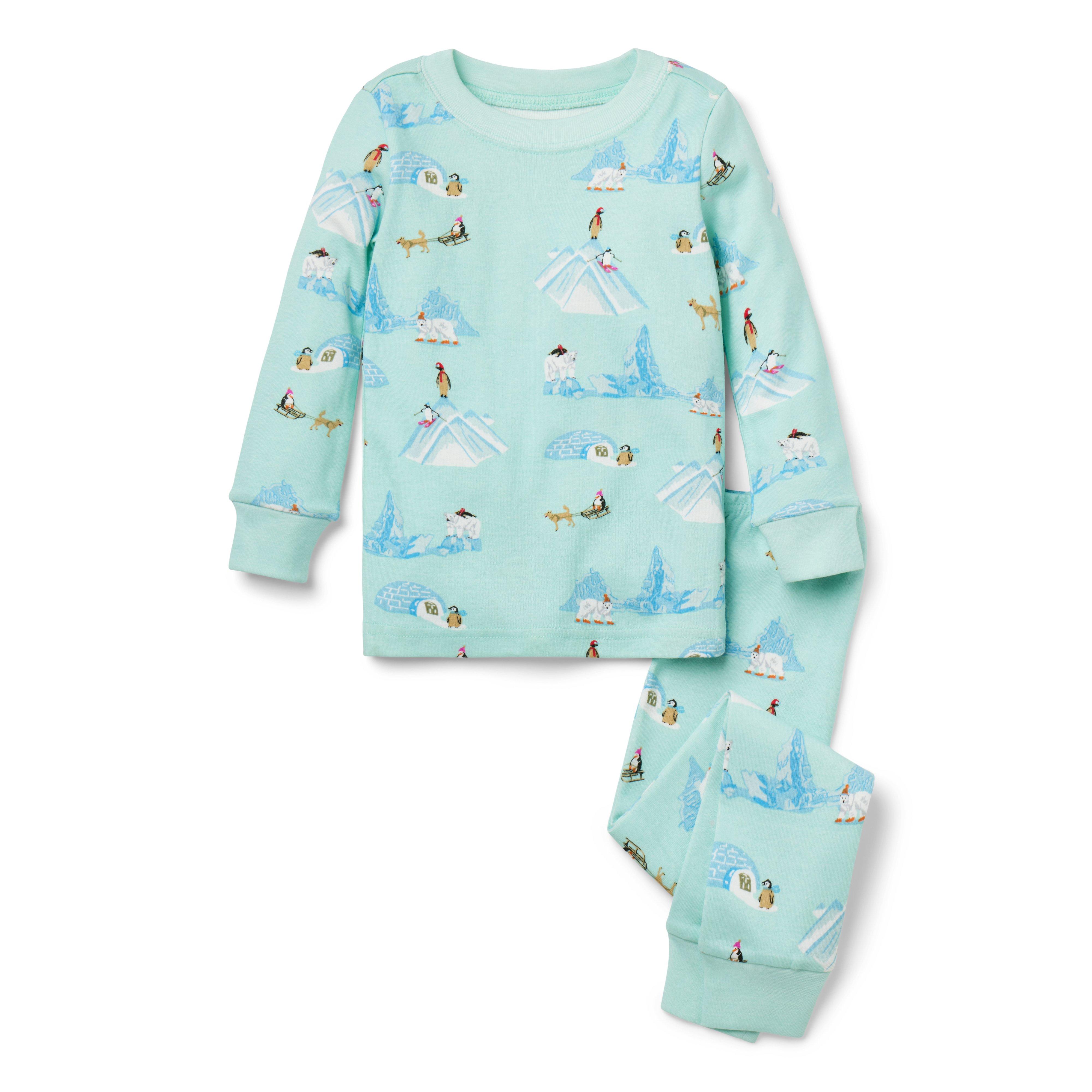 Janie and Jack Good Night Pajama In Arctic Friends