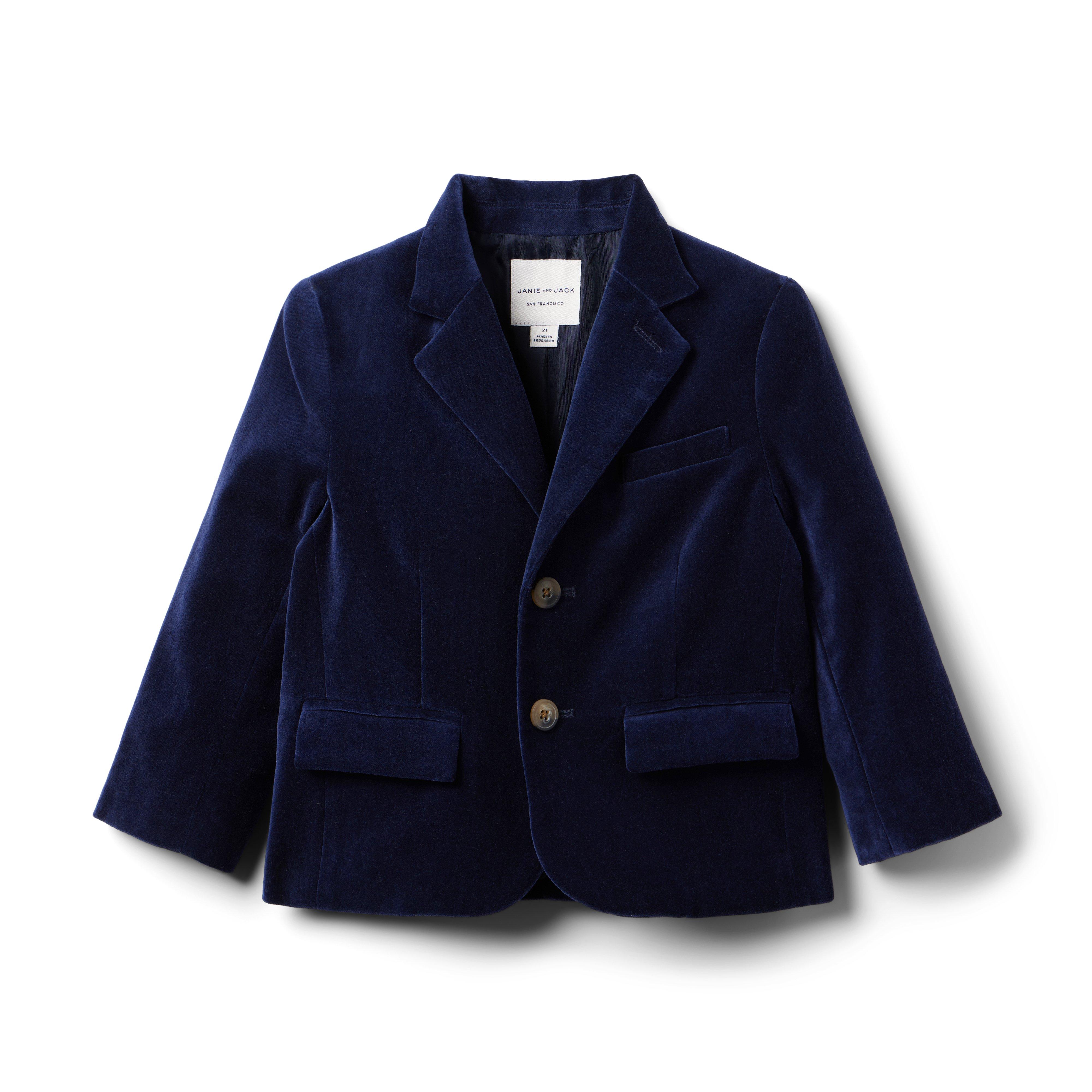 Janie and Jack The Velvet Party Blazer