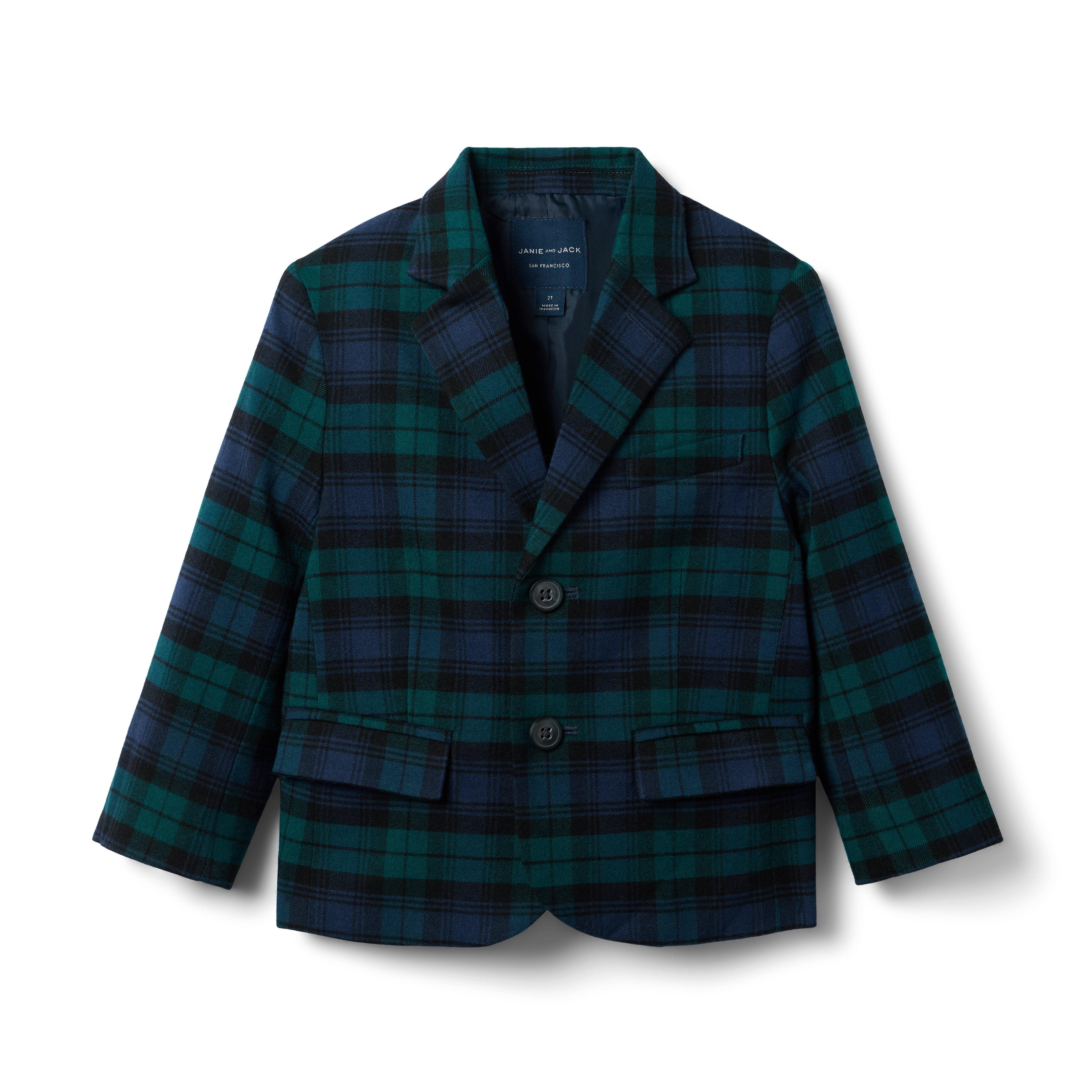 Janie and Jack The Tartan Blazer