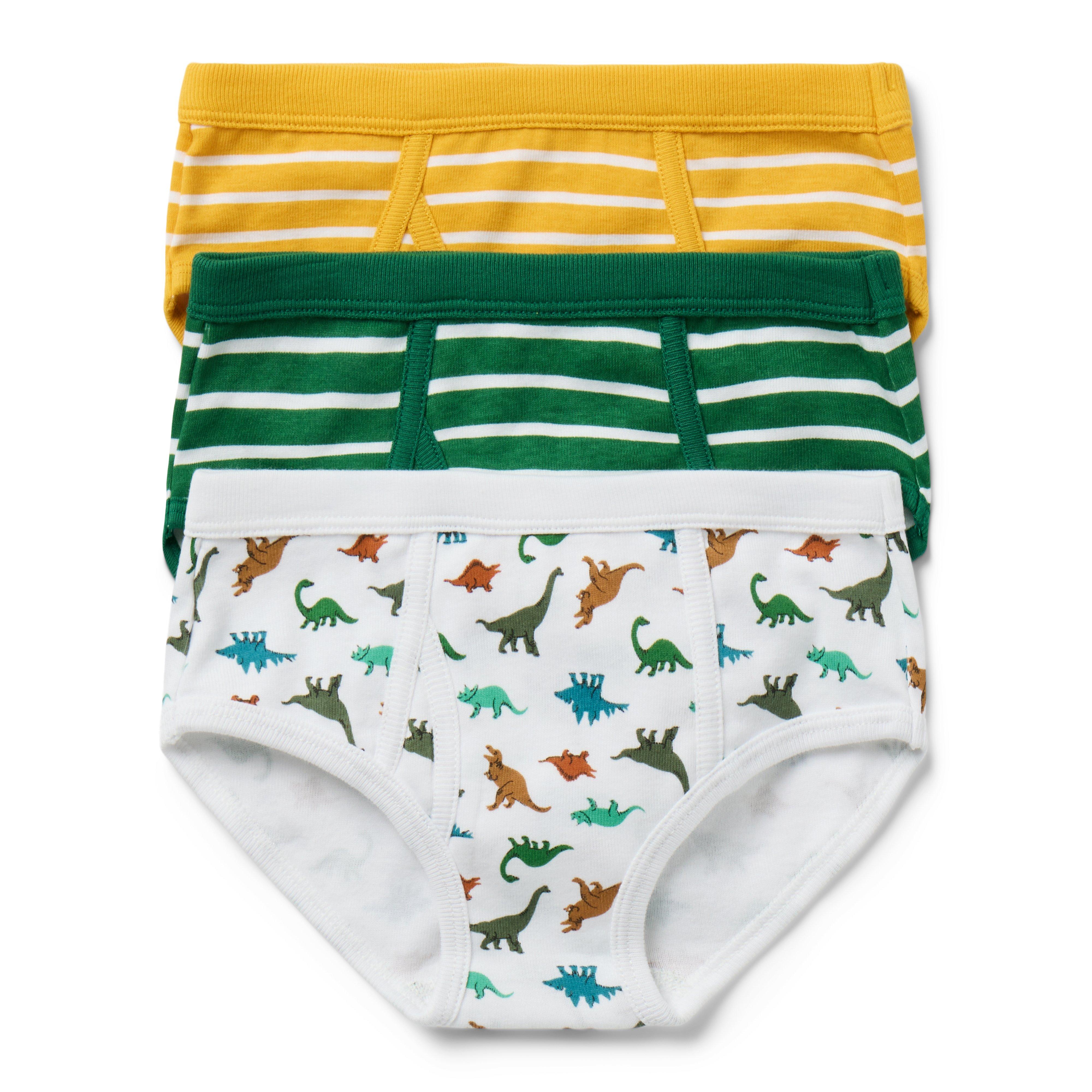 Janie and Jack Underwear Set Boys 3-Pack