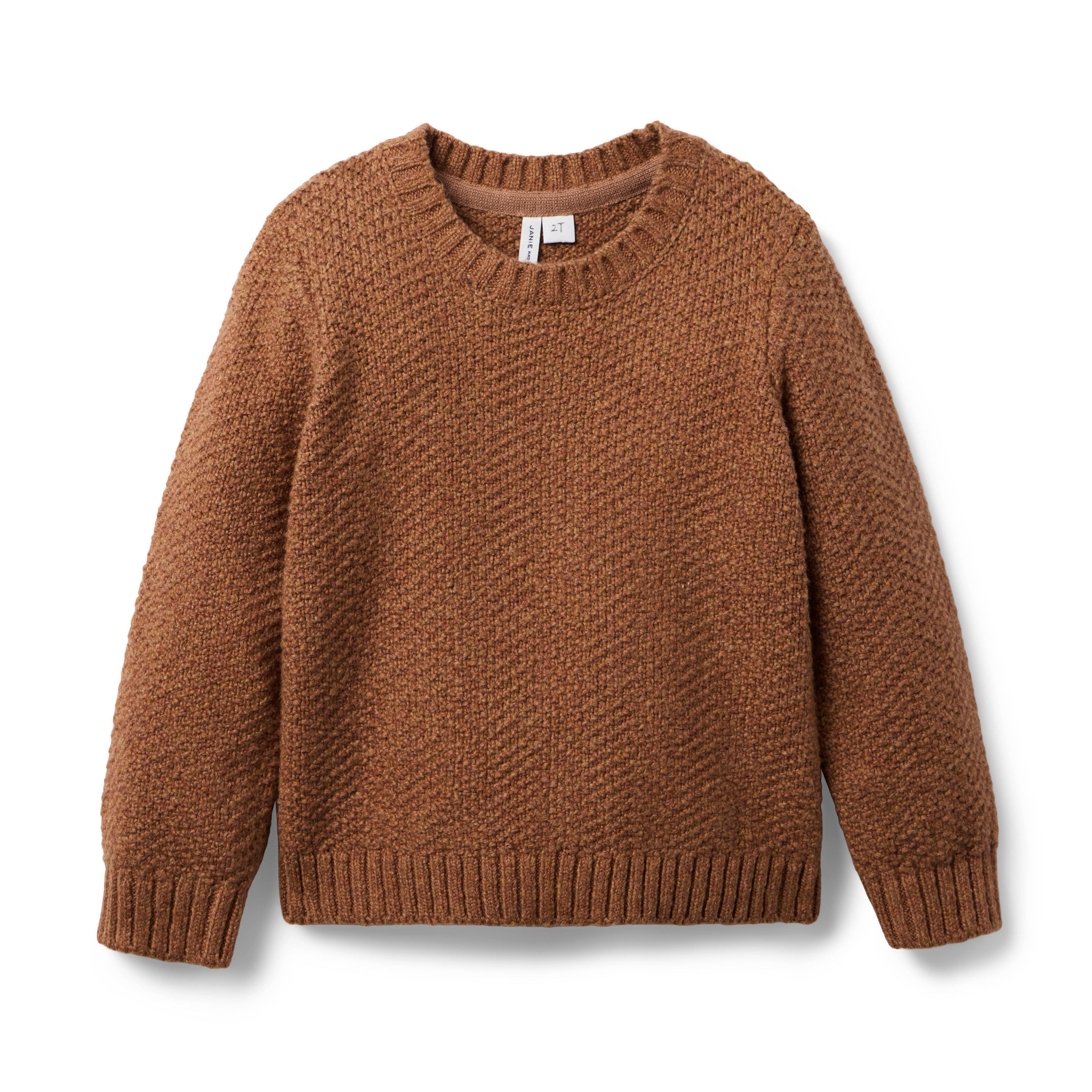 Janie and Jack Textured Knit Sweater