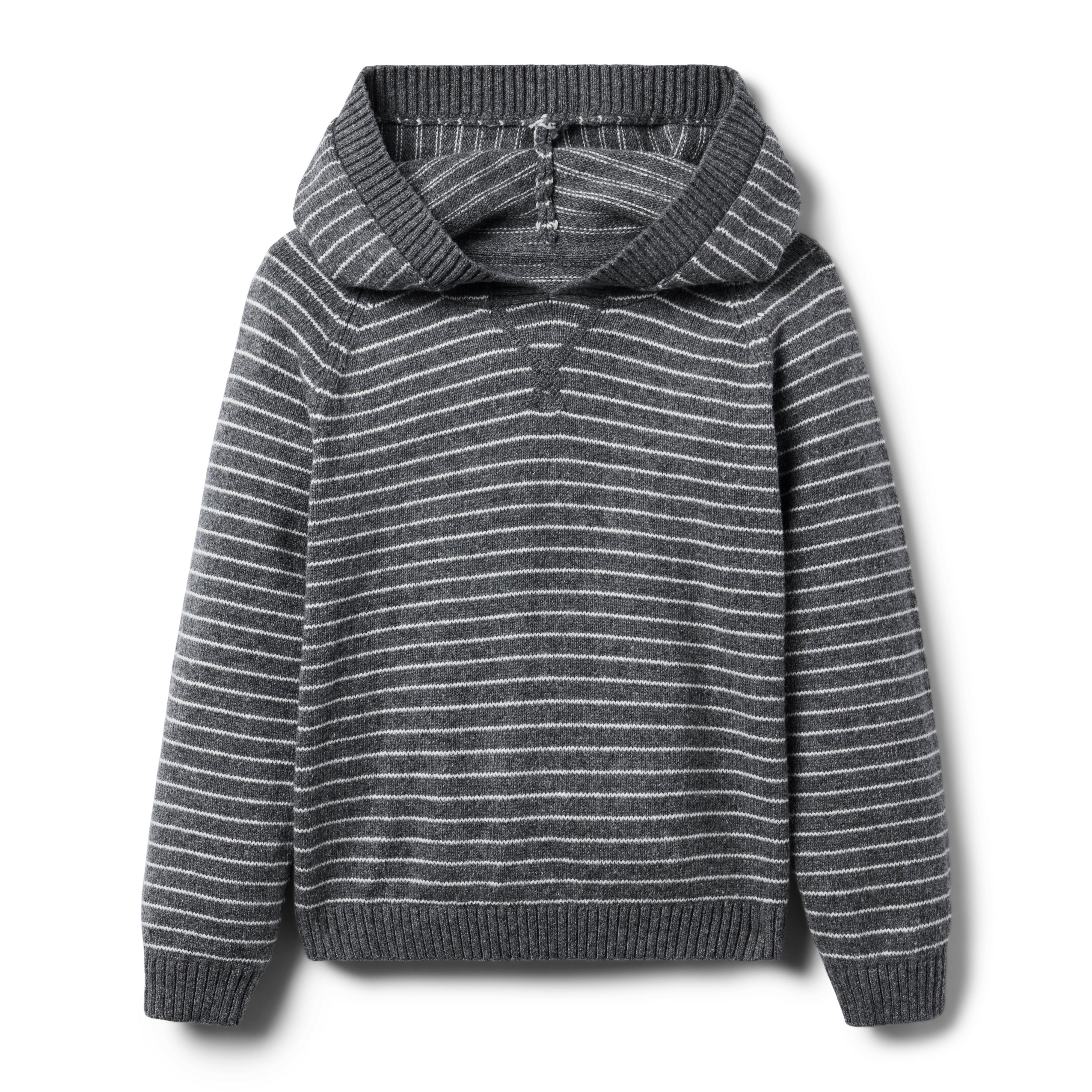 Janie and Jack The Striped Hooded Sweater