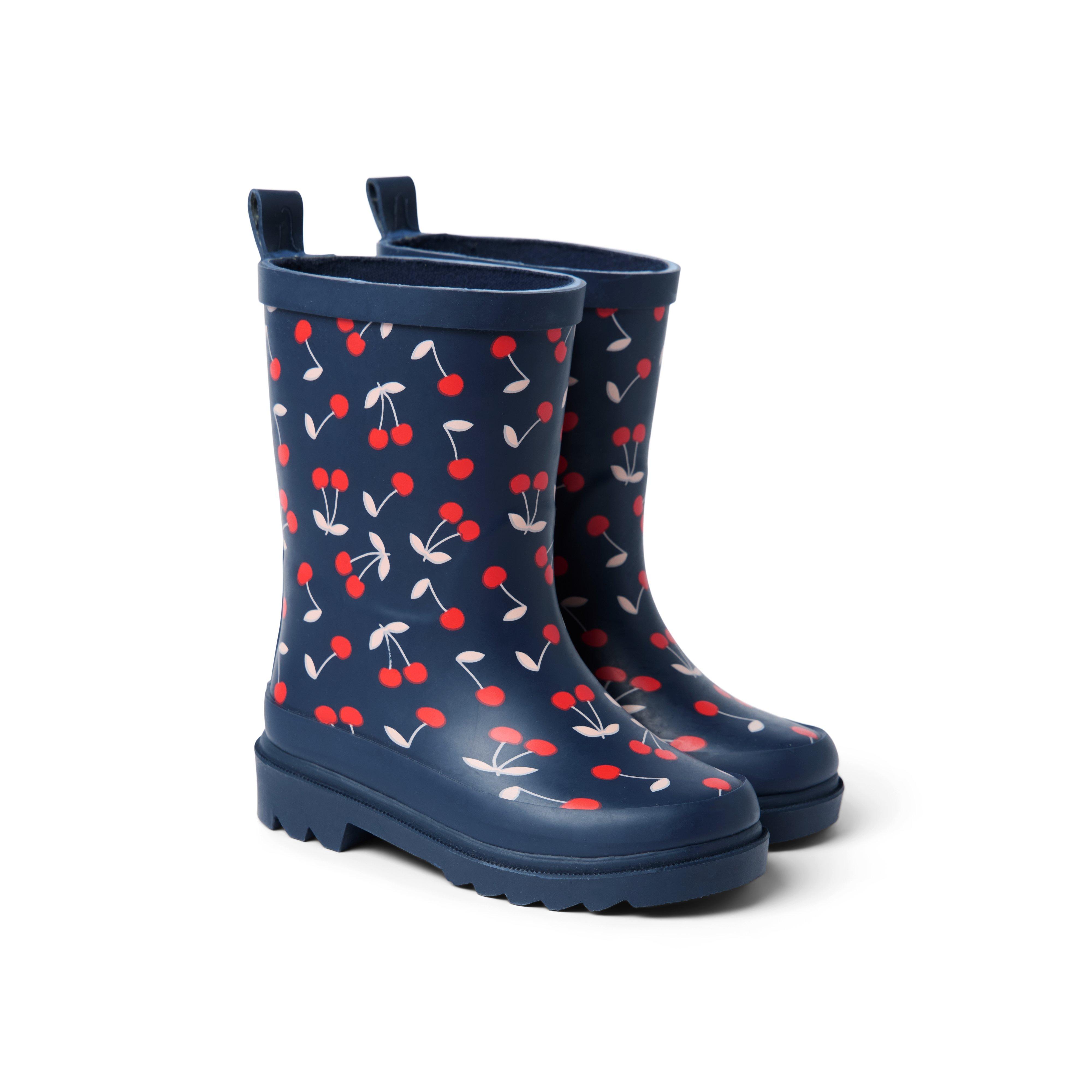 Janie and Jack Cherry Rain Boot