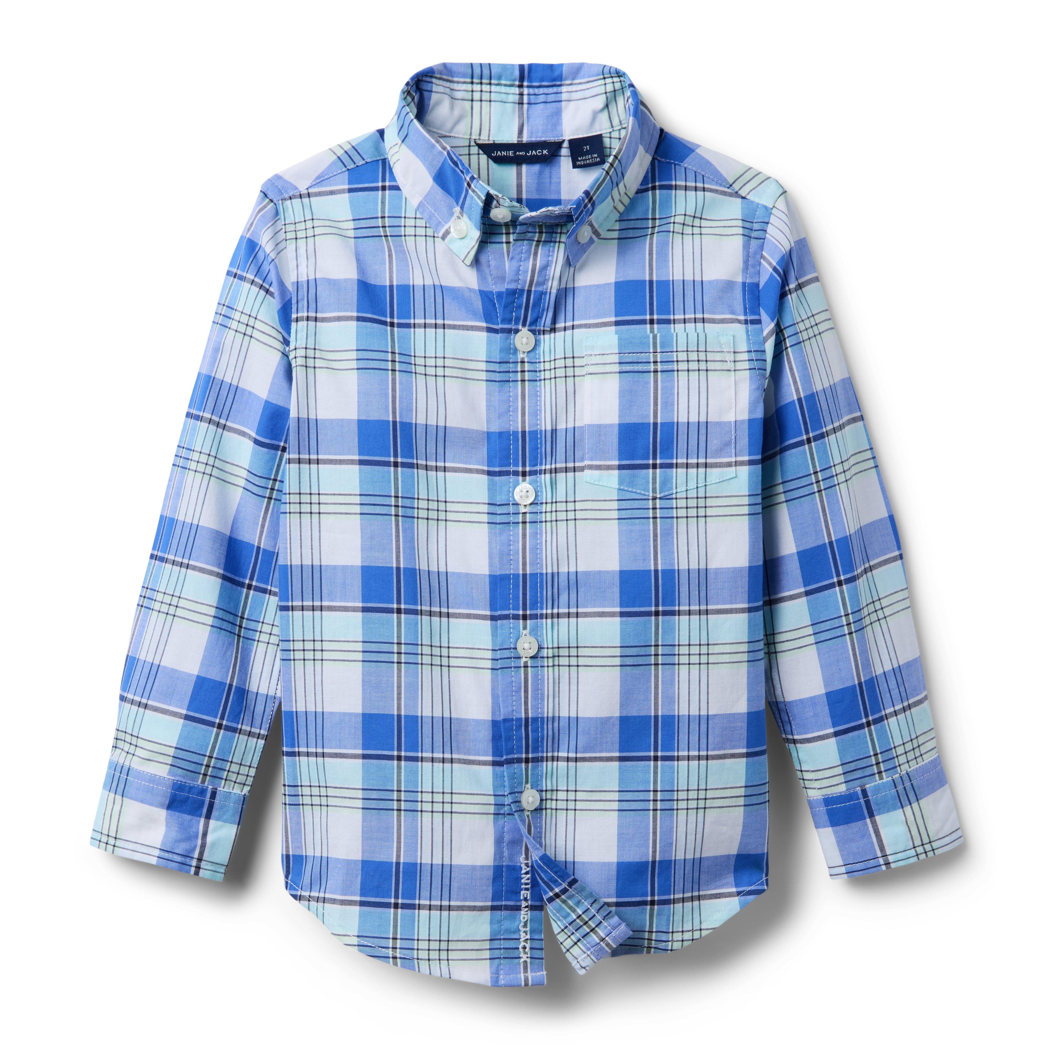 Janie and Jack The Madras Plaid Shirt