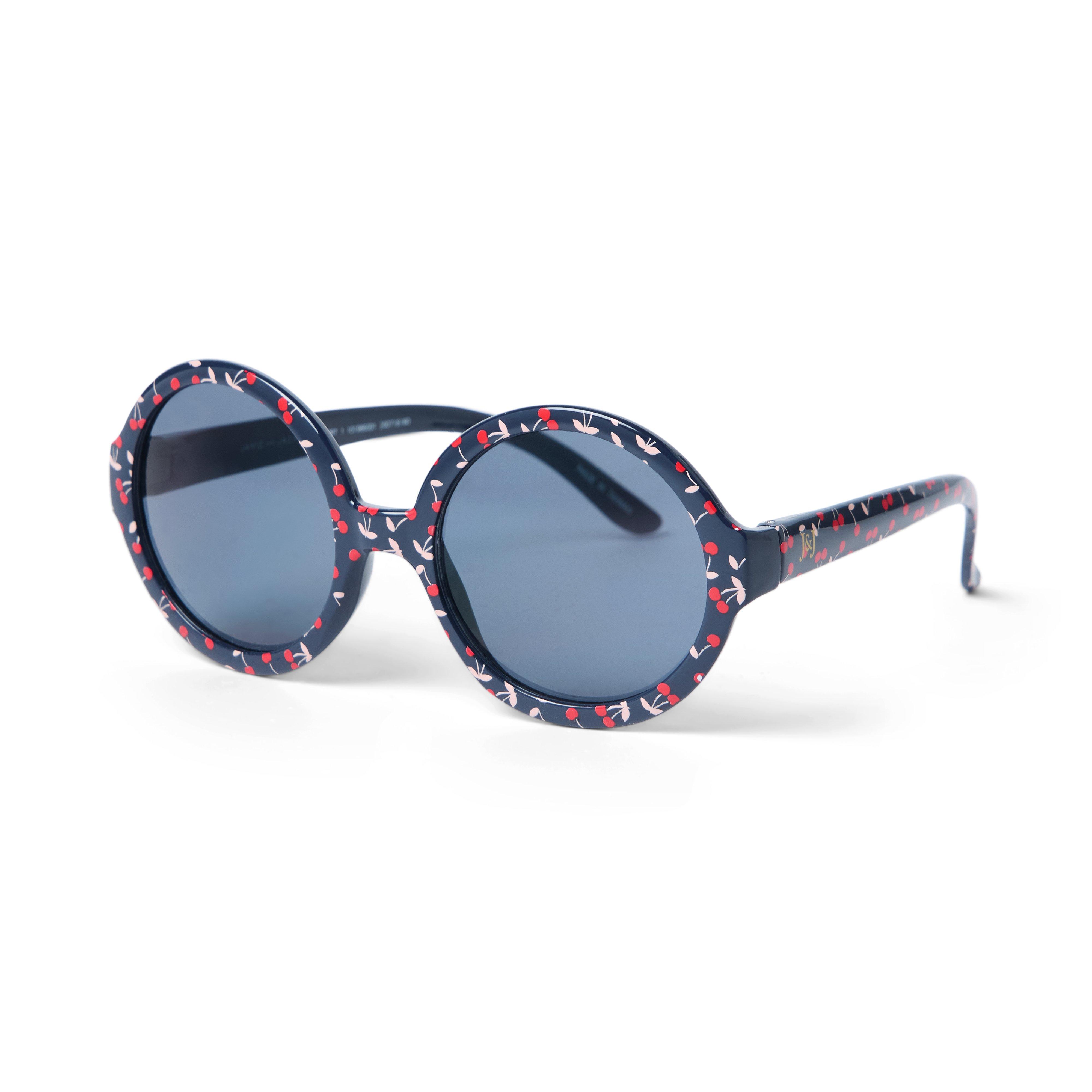 Janie and Jack Cherry Round Sunglasses