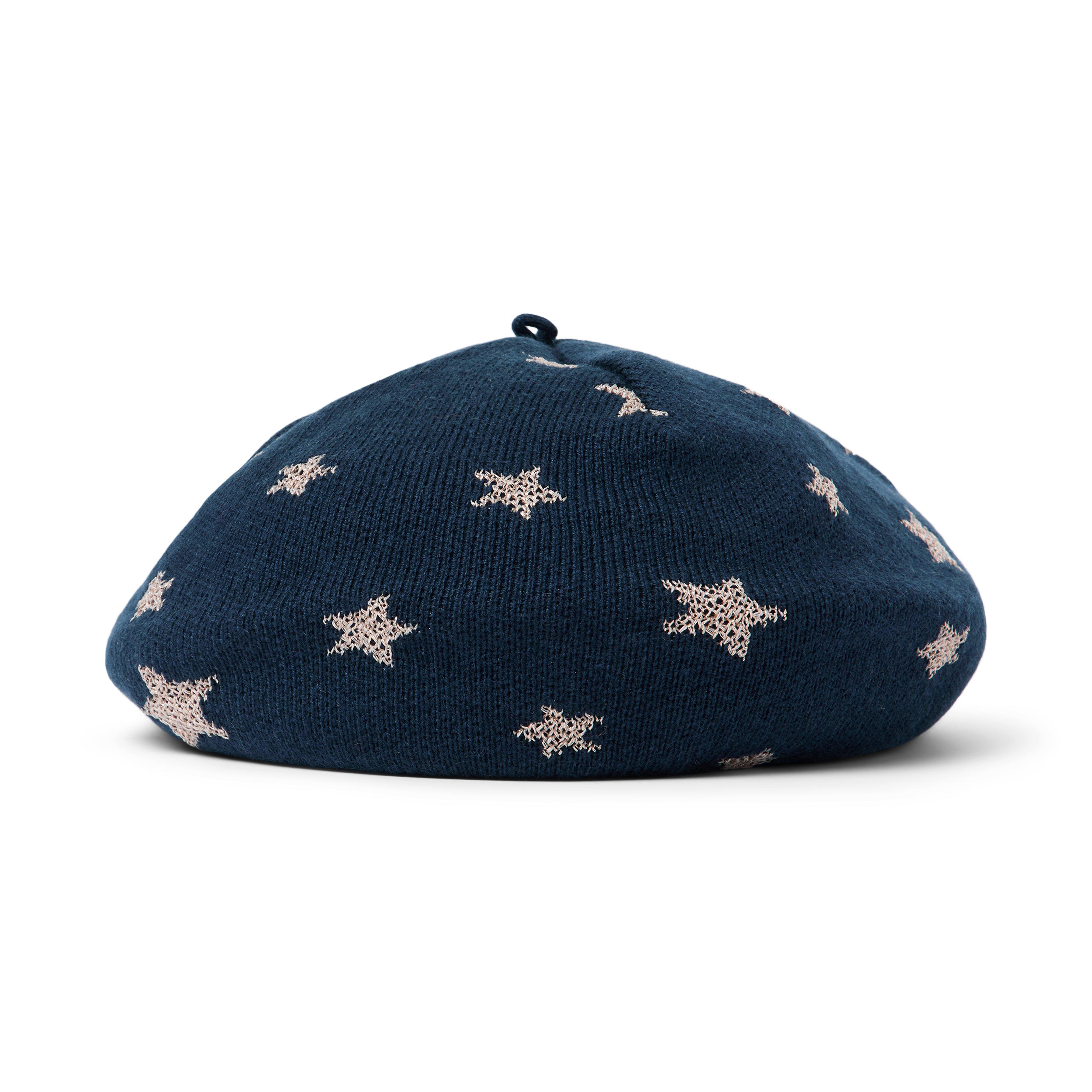 Janie and Jack Shining Star Bow Beret