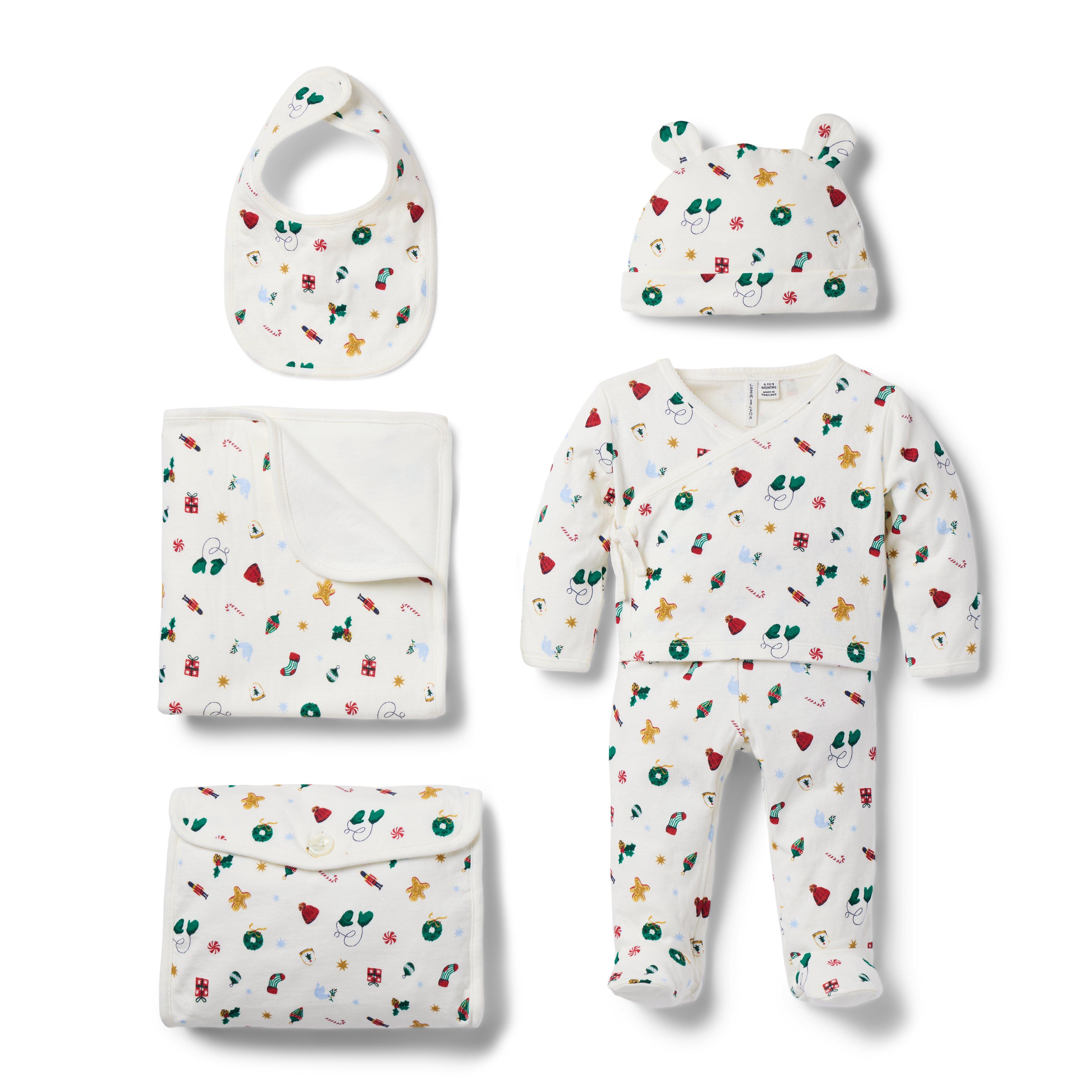 Janie and Jack Baby Bundle Of Love Holiday Gift Set