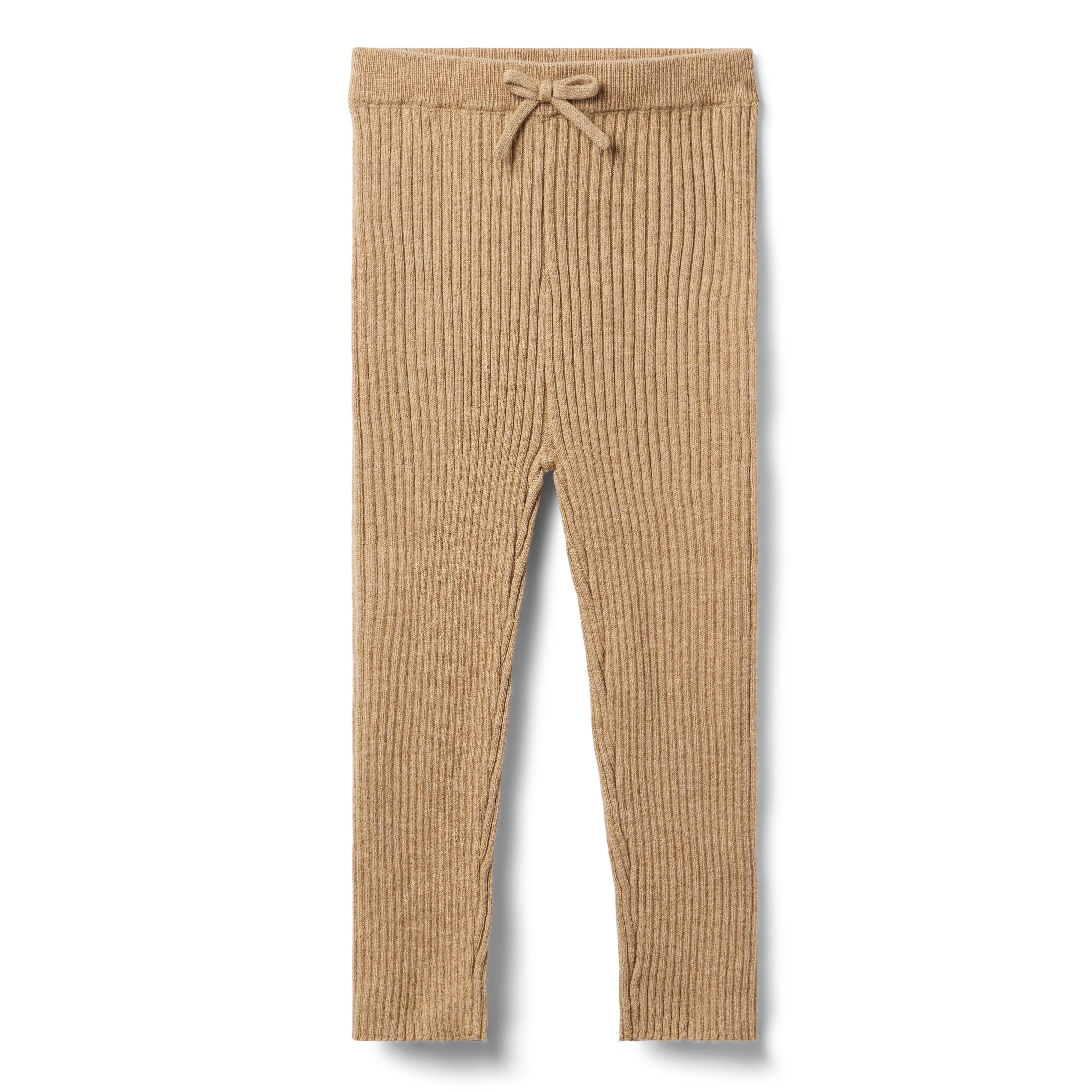 Janie and Jack Ribbed Bow Legging