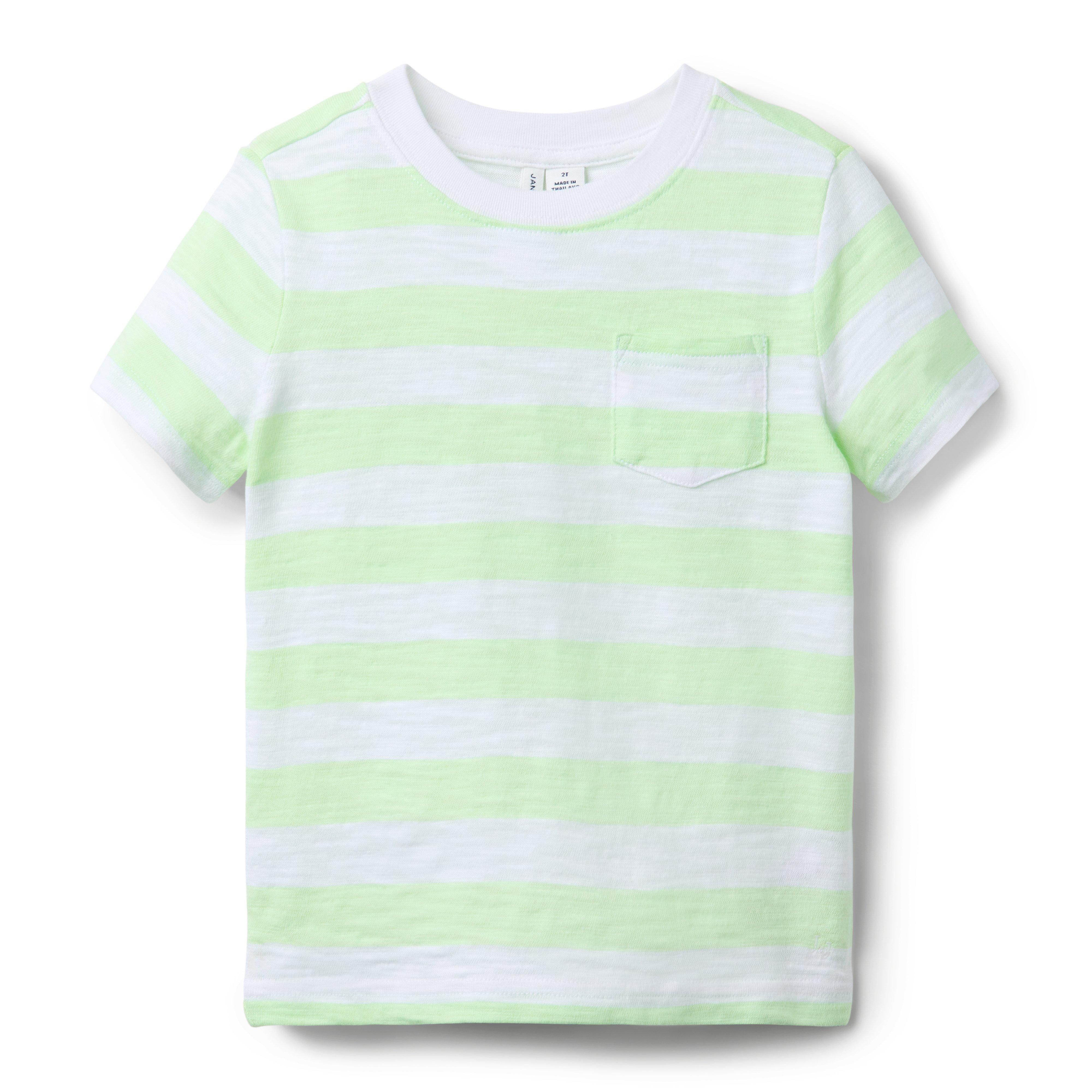 Janie and Jack The Striped Slub Tee