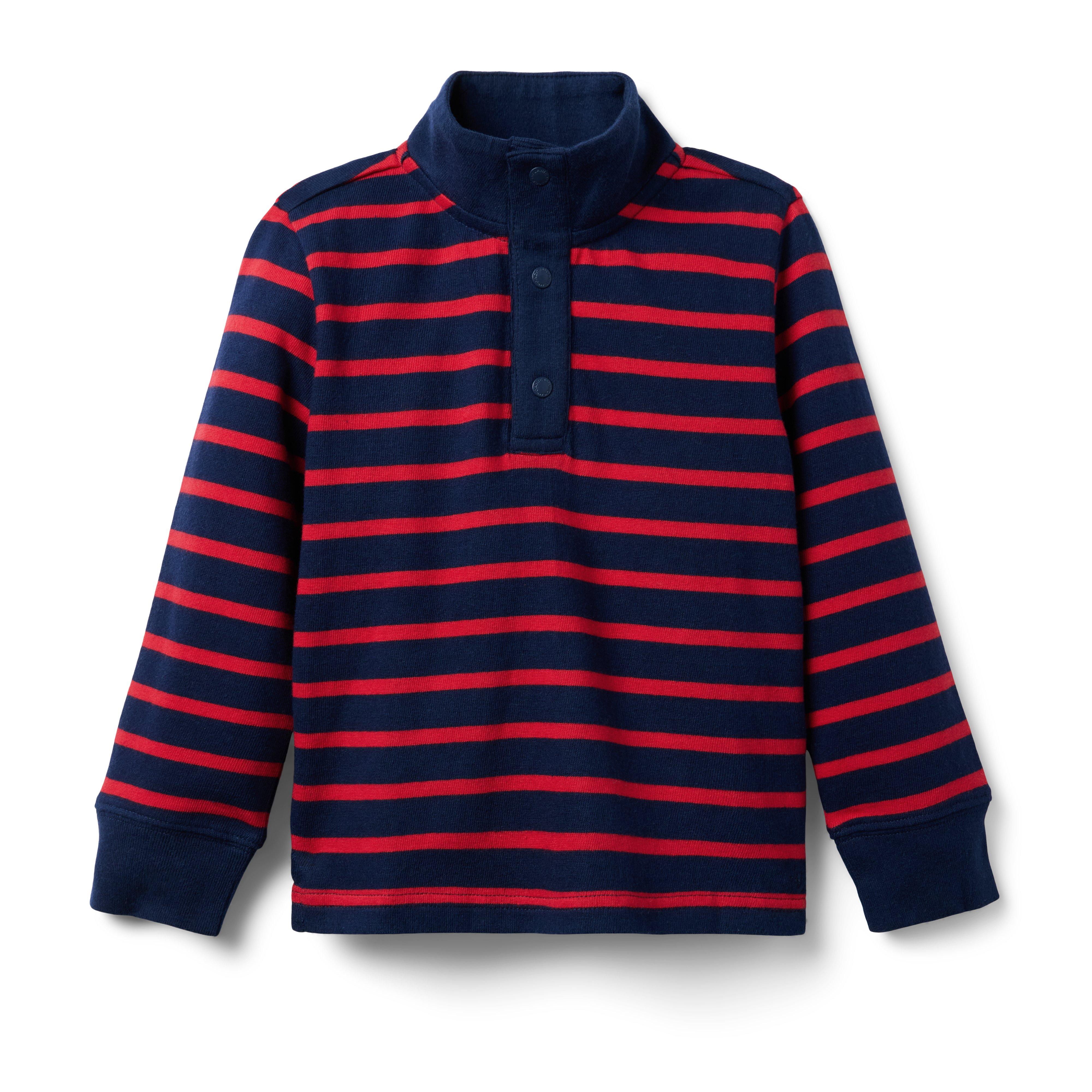 Janie and Jack The Striped Pullover