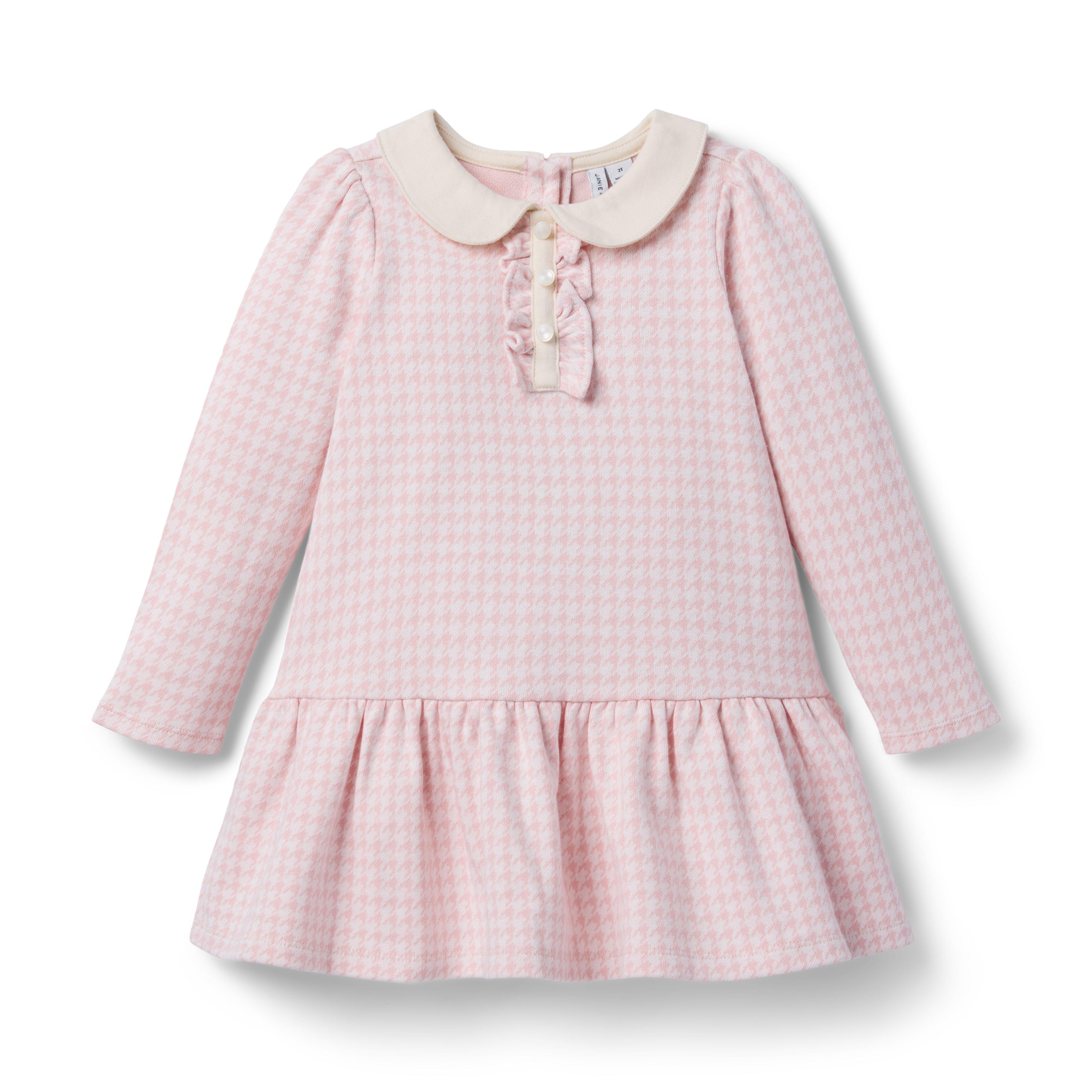 Janie and Jack Houndstooth Collared Dress